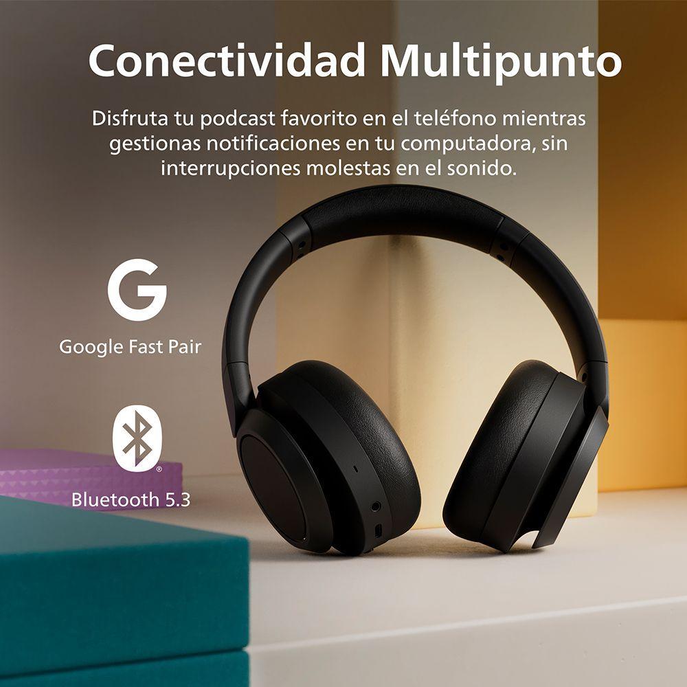 Audífonos Headband Bluetooth TAH6509BK Negro-5