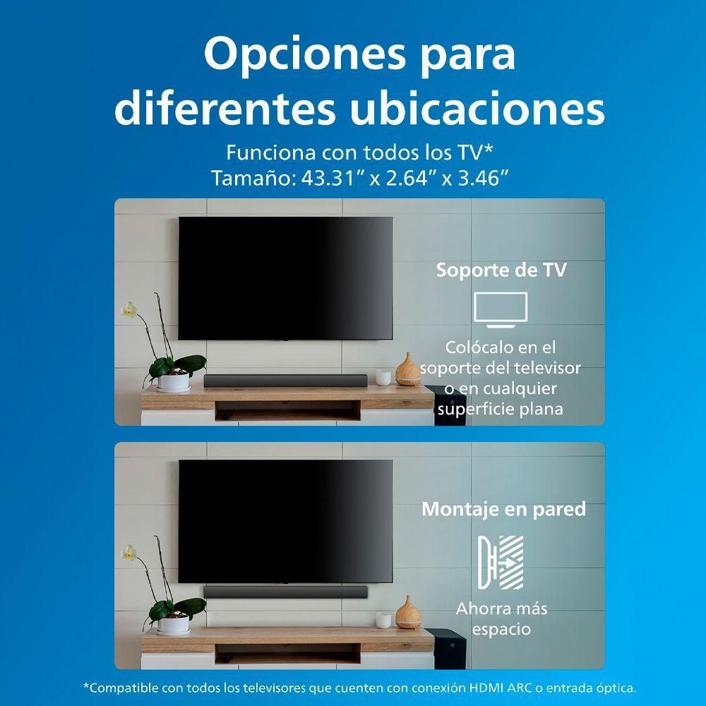 Soundbar Philips  Barra de Sonido 2.0 TAB4208-4