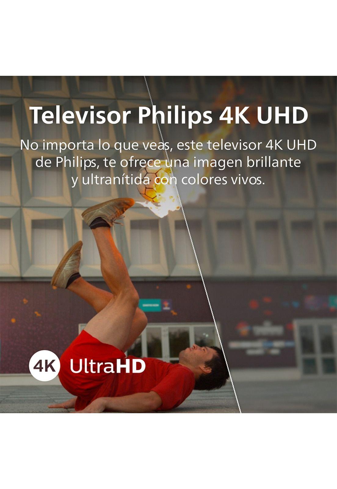 Smart TV 65" Philips LED 4K UHD 65PUD7408-3