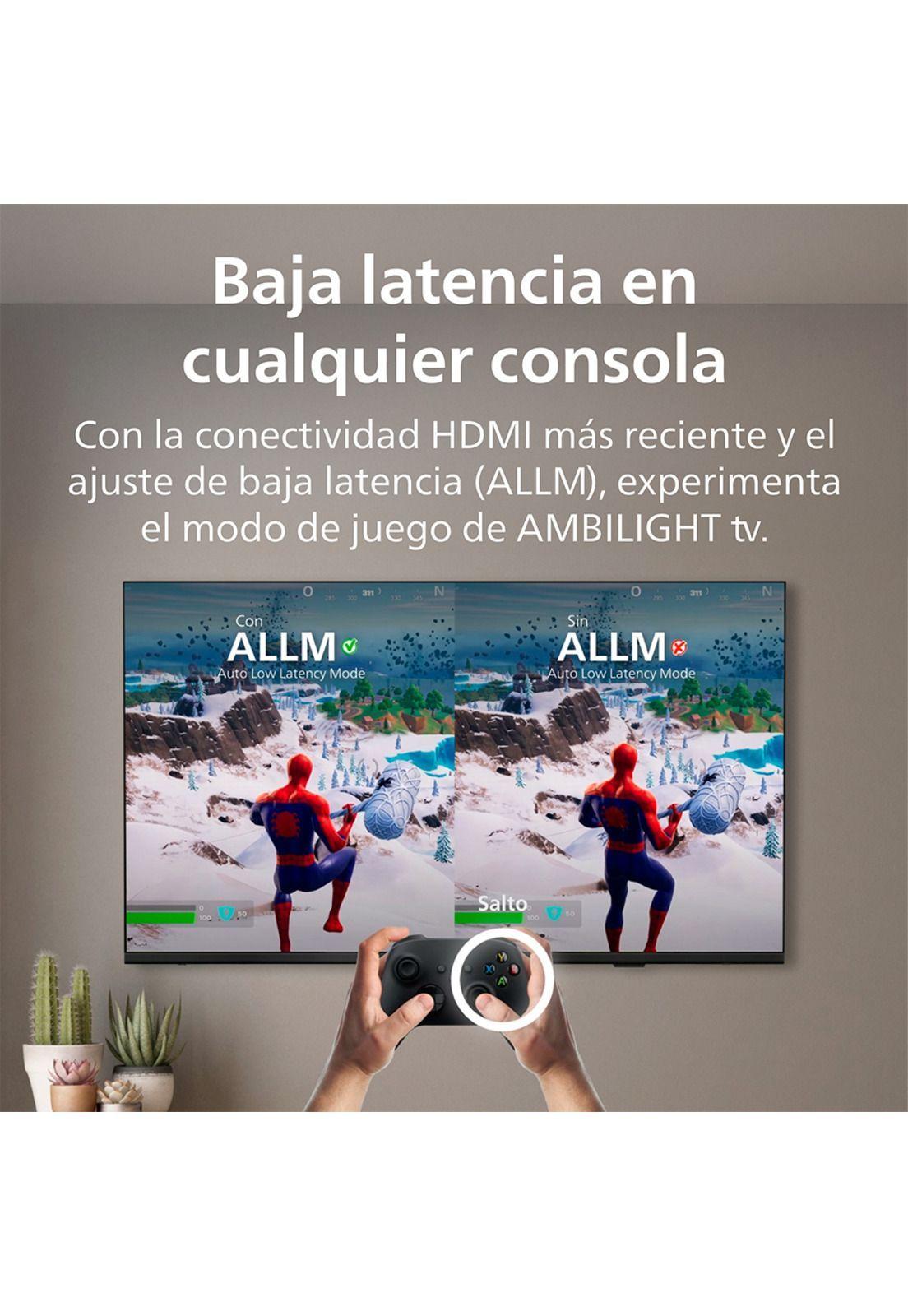 Smart TV 65" Philips LED 4K UHD 65PUD7408-4