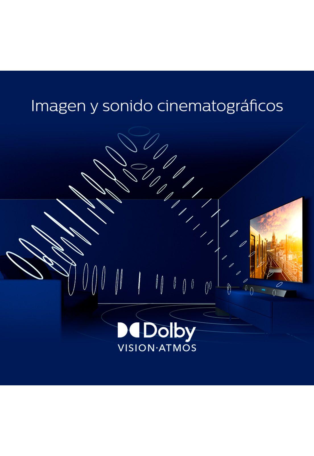 Smart TV 55" Philips Led 4K UHD 55PUD7406-3