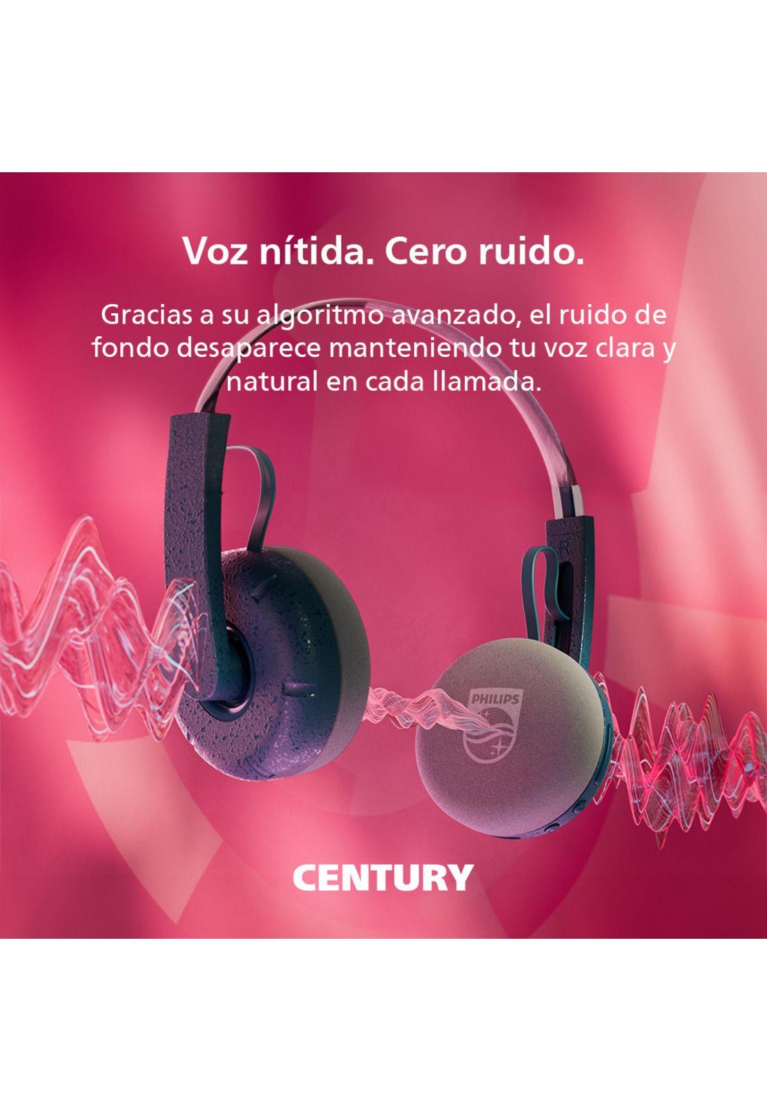Audífonos Bluetooth Philips Ringo TAH2000TL Turquesa-4