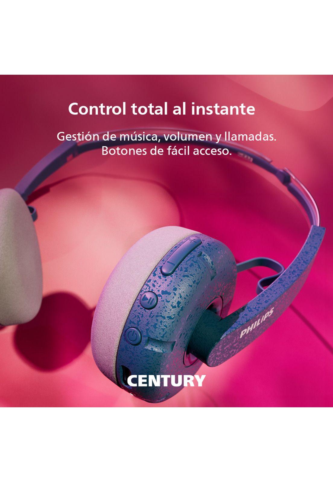 Audífonos Bluetooth Philips Ringo TAH2000TL Turquesa-6