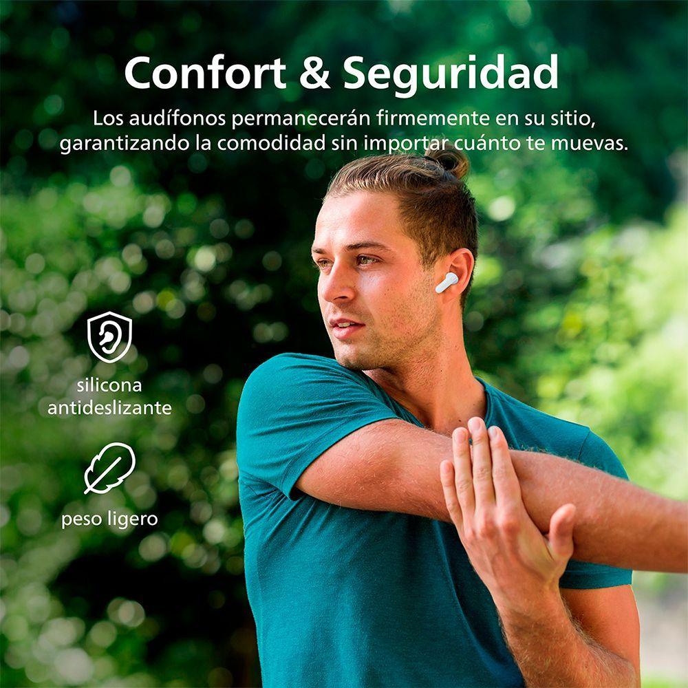 Audífonos True Wireless Bluetooth Philips Tat1108 Color Blanco-4