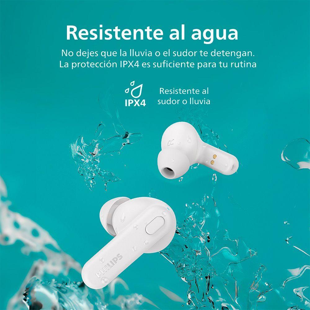 Audífonos True Wireless Bluetooth Philips Tat1108 Color Blanco-5