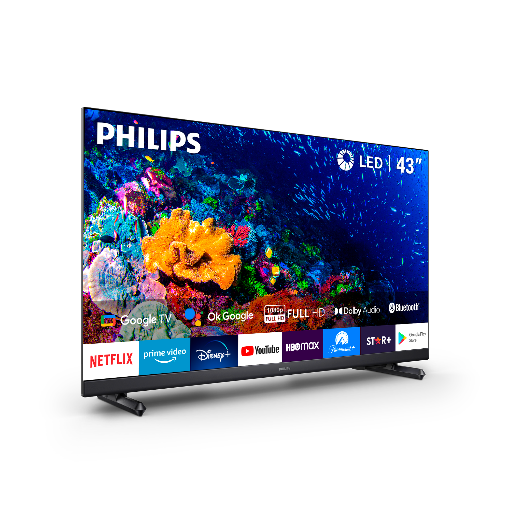 LED Philips 43” FHD 43PFD6918 Google TV-1