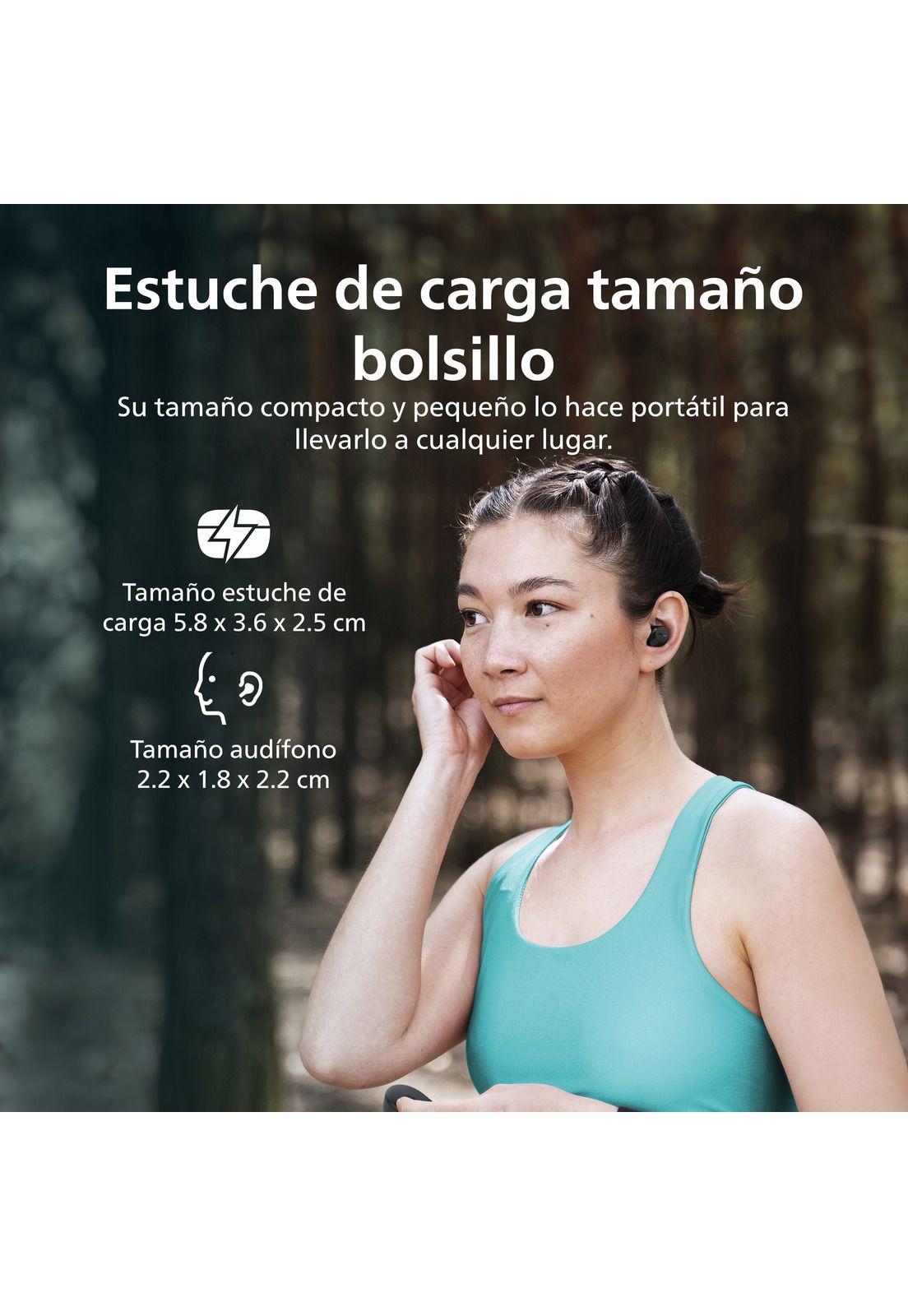 Audífonos Bluetooth Philips TAT1209 TWS Negro-8