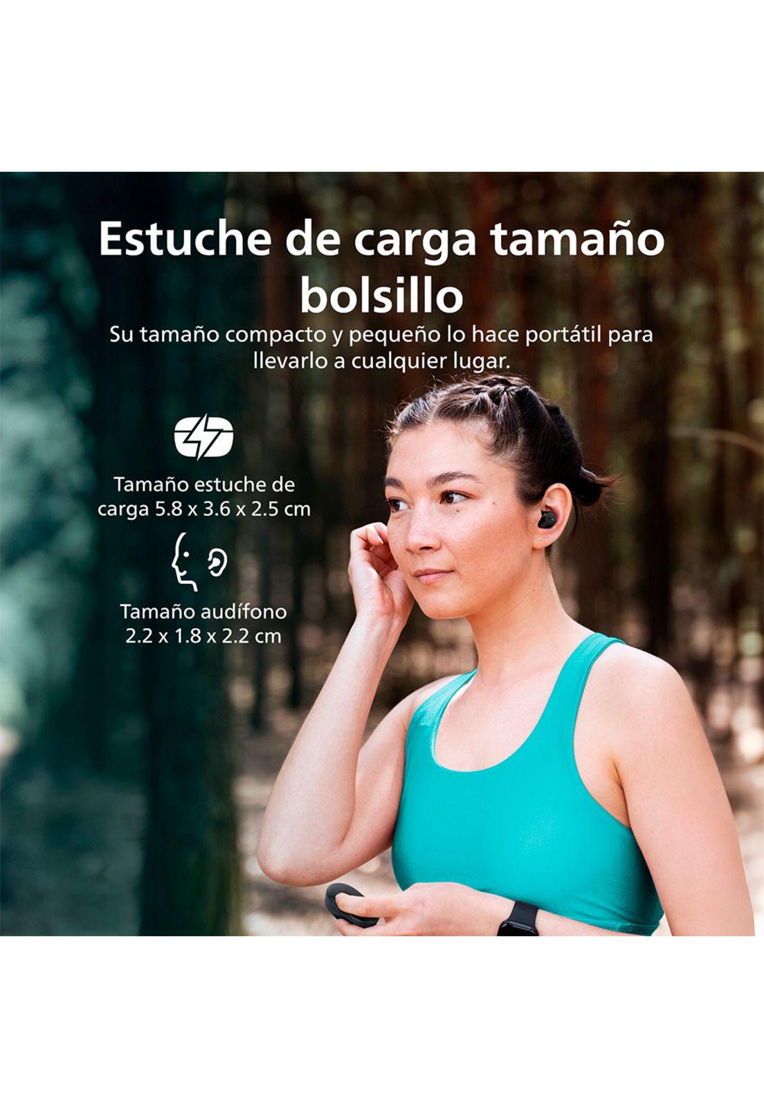 Audífonos Bluetooth Philips TAT1209 TWS Negro-5