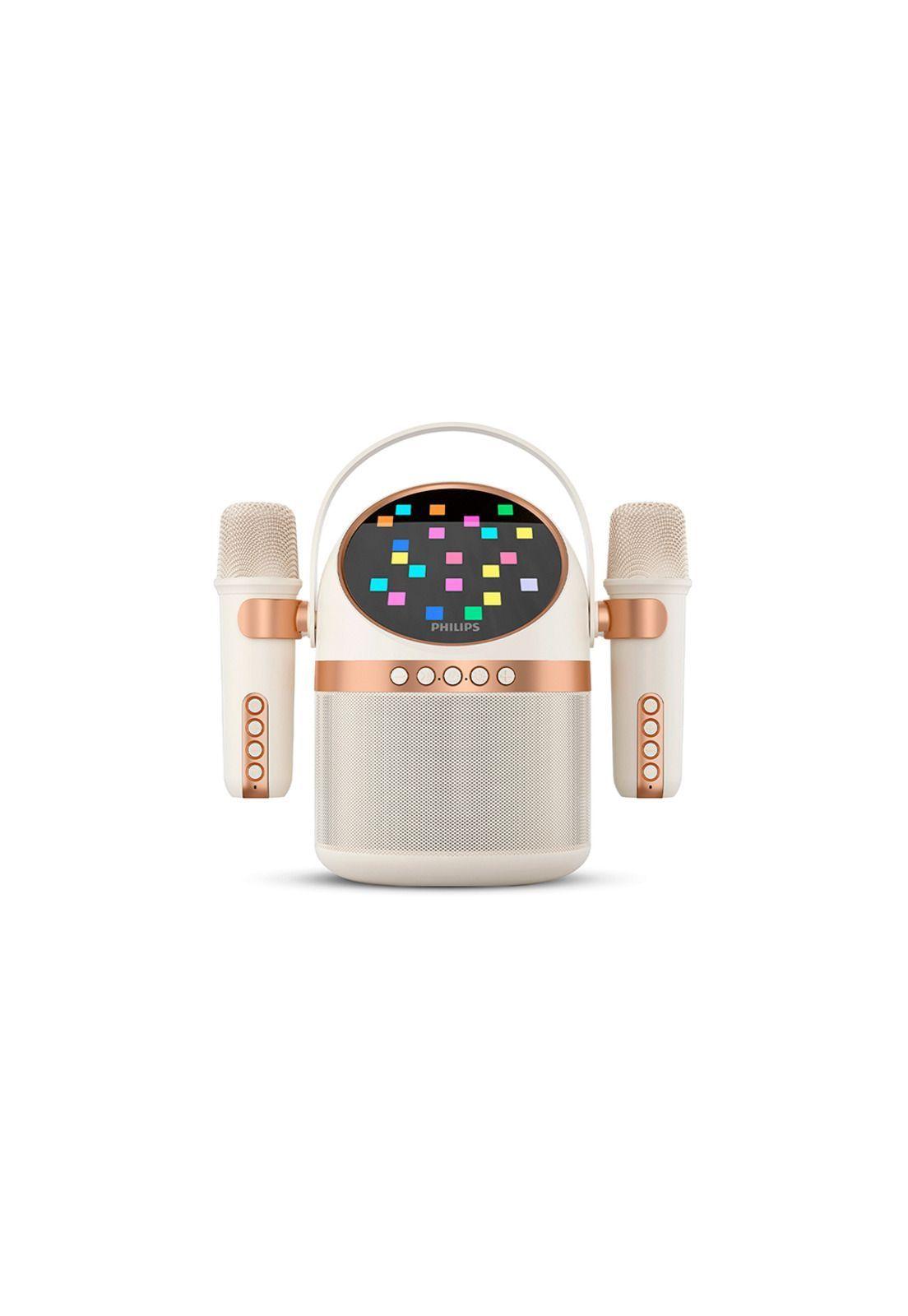 Parlante Karaoke Bluetooth Philips con Micrófono TAS2509 Blanco-0