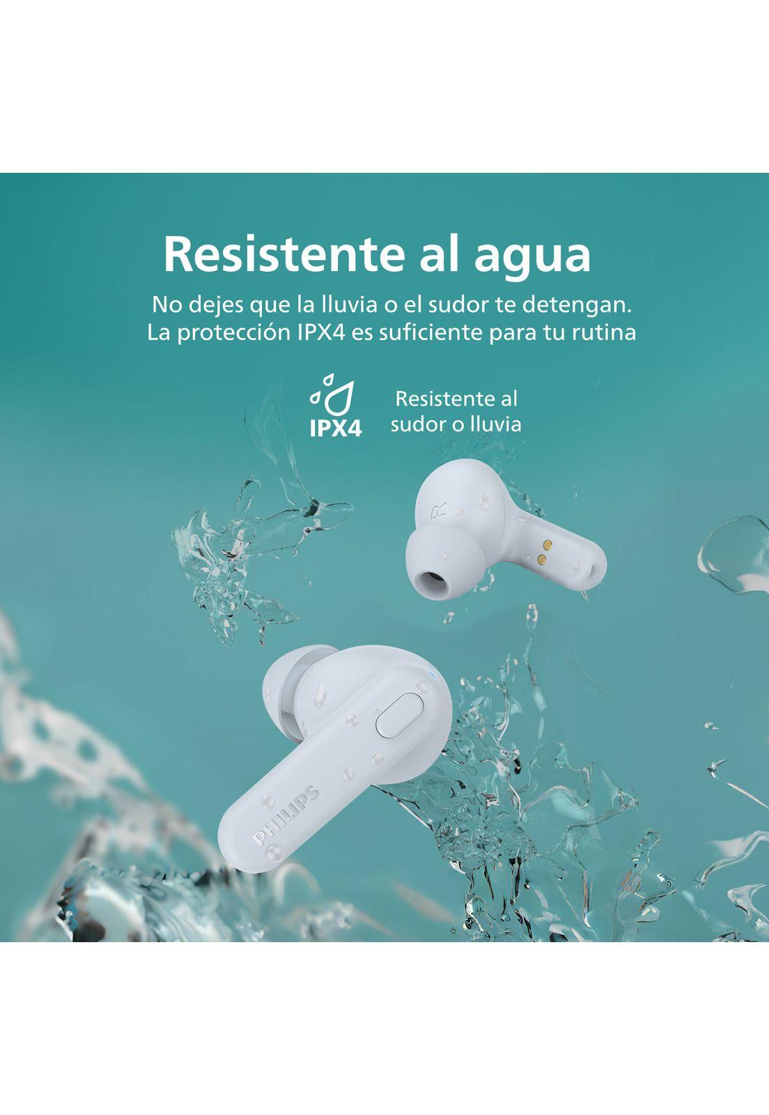 Audífonos Bluetooth Philips TAT1108 TWS Celeste-4