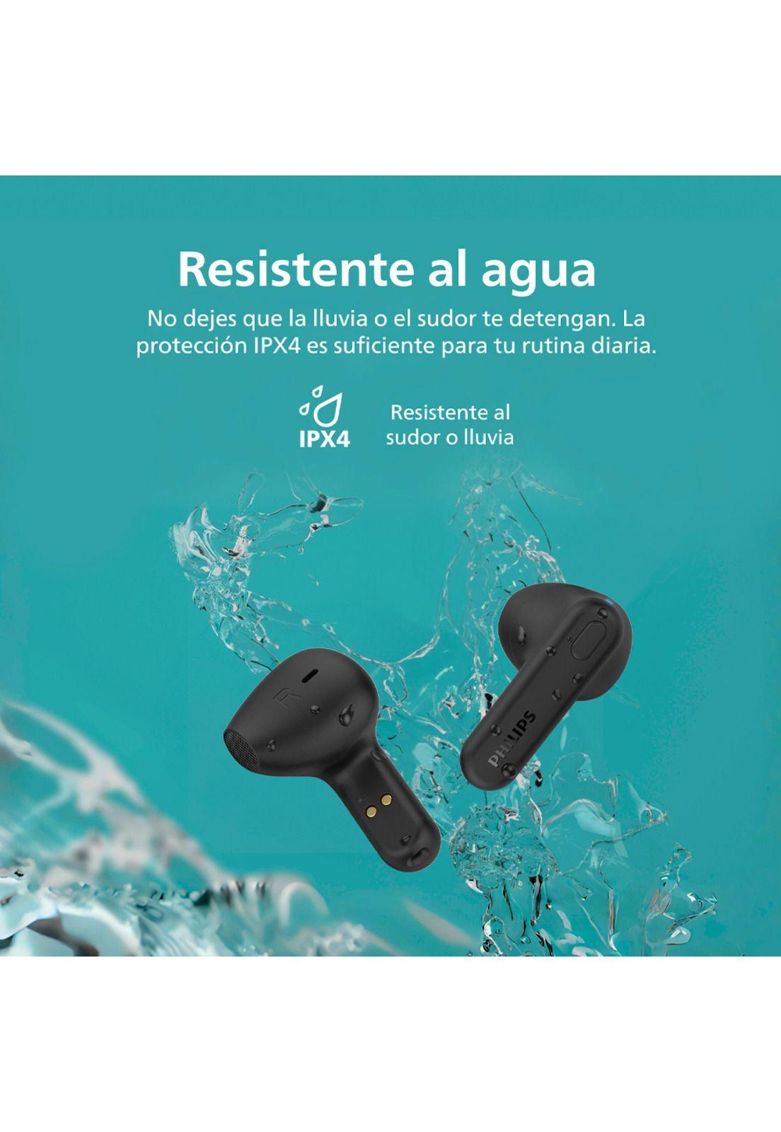 Audífonos Bluetooth Philips TAT1138 TWS Negro-4