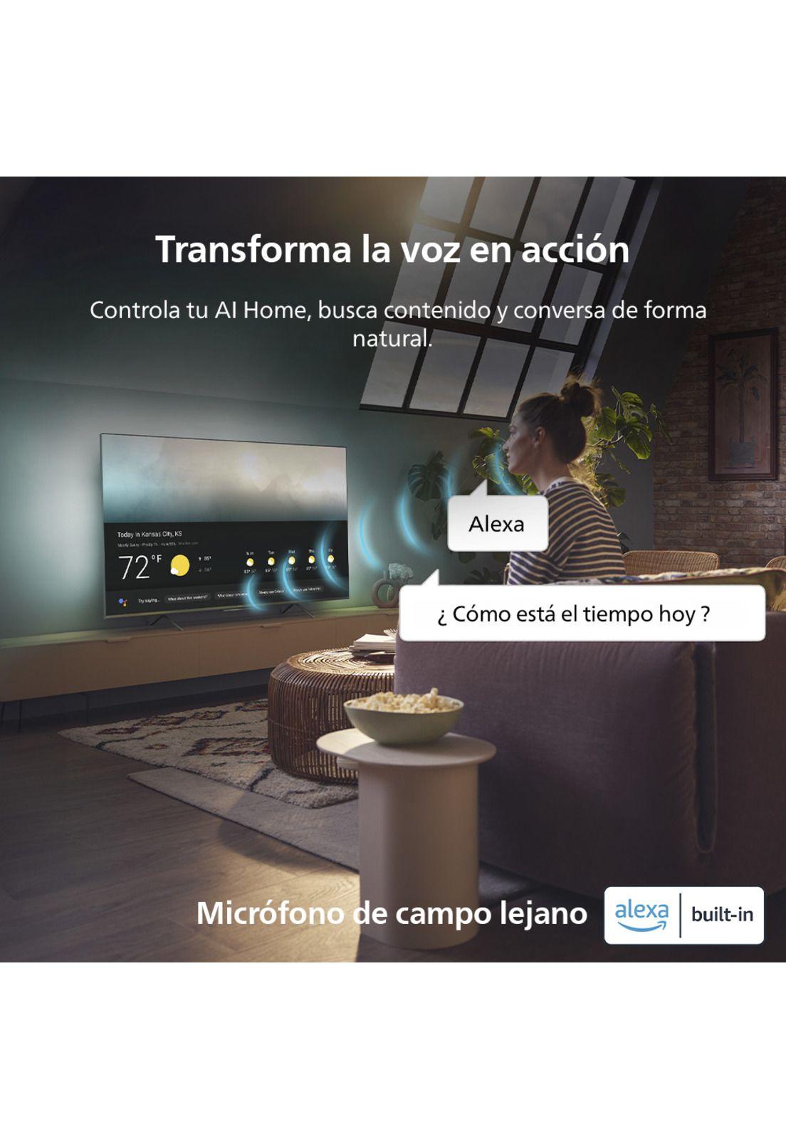 Ambilight TV 65" Philips QLED 4K UHD 65PUD8250-4