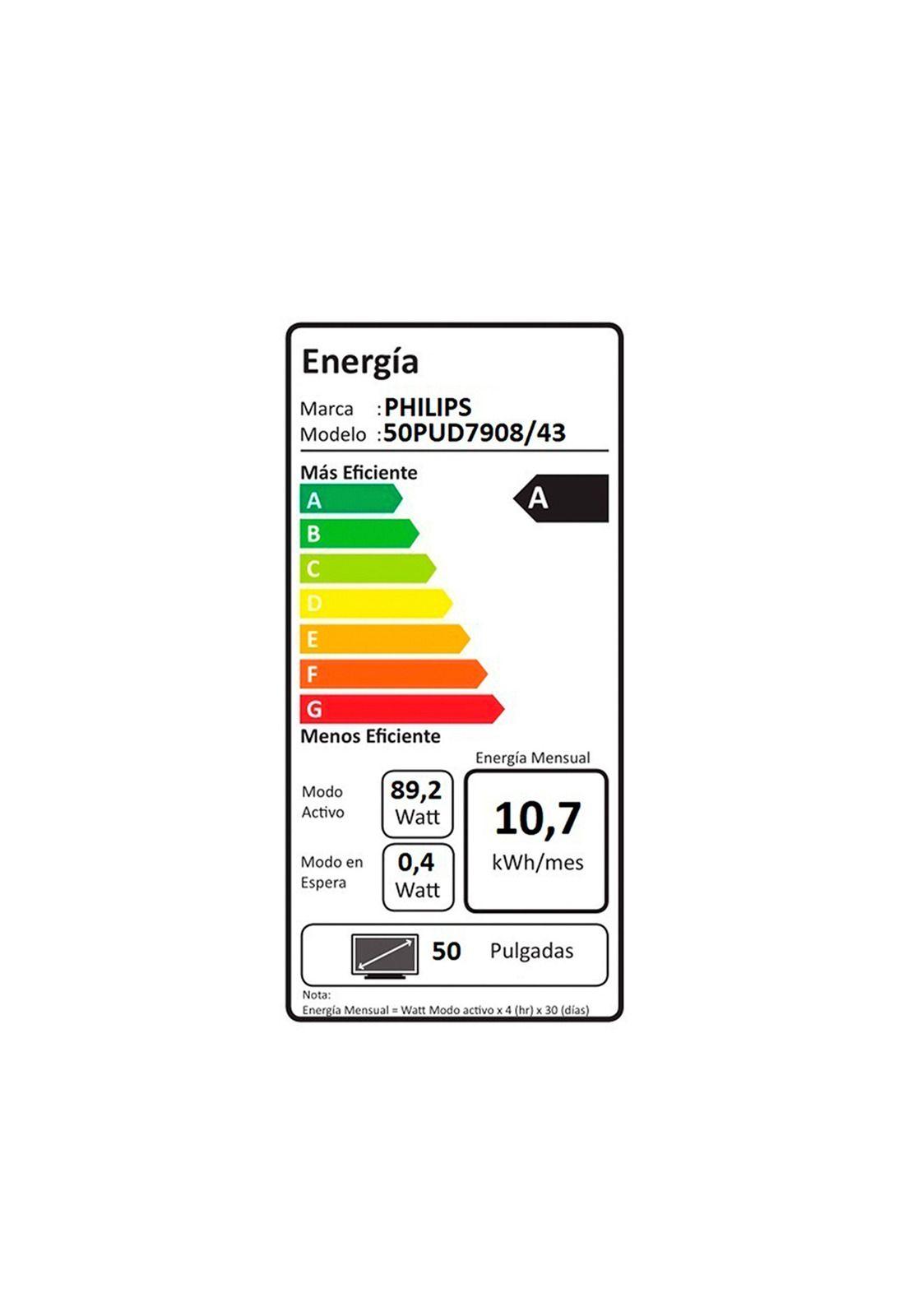 Ambilight TV 50PUD7908 + BT Speaker TAX2707-4