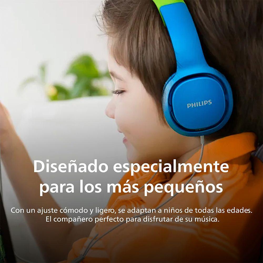 Audífonos para Niños Philips SHK2000 Volumen Seguro 85dB-2