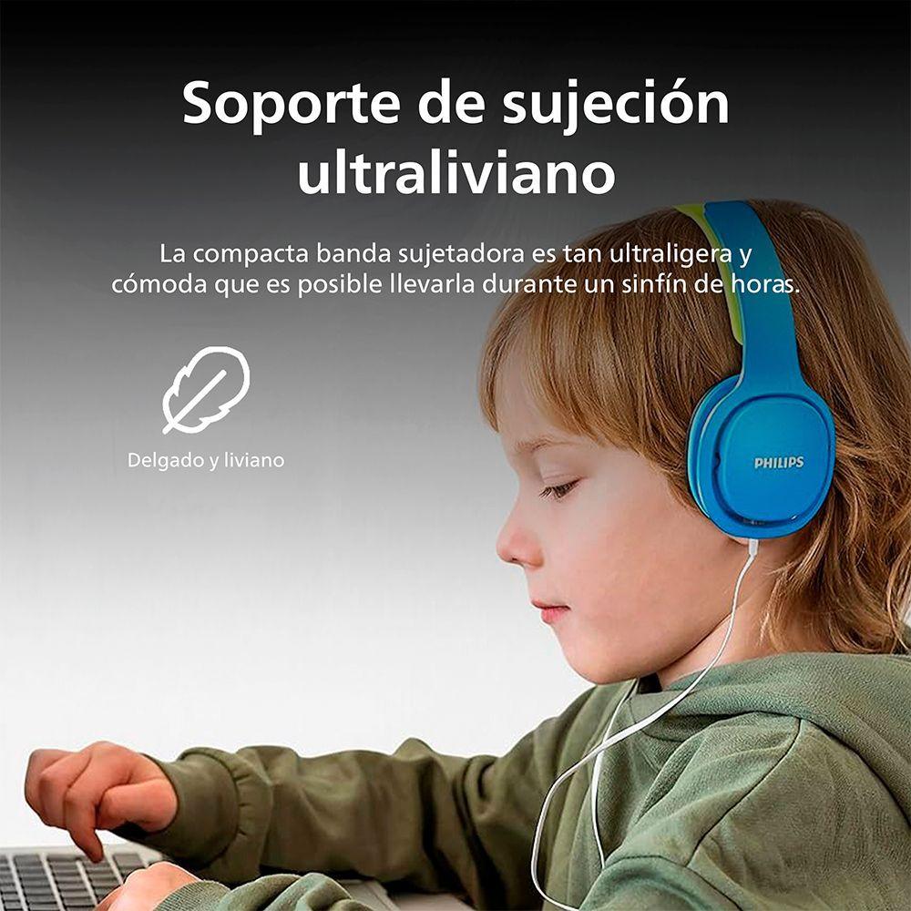 Audífonos para Niños Philips SHK2000 Volumen Seguro 85dB-3