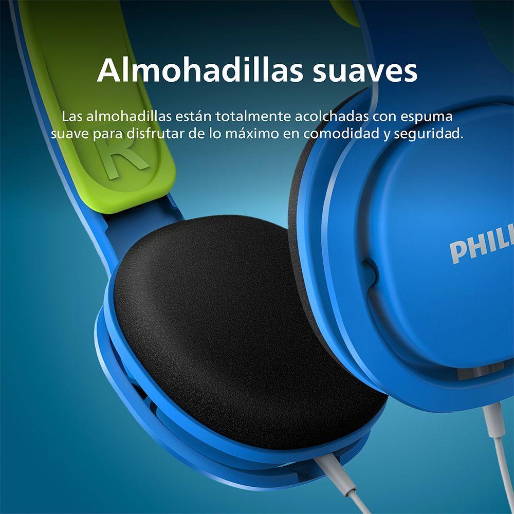 Audífonos para Niños Philips SHK2000 Volumen Seguro 85dB-5