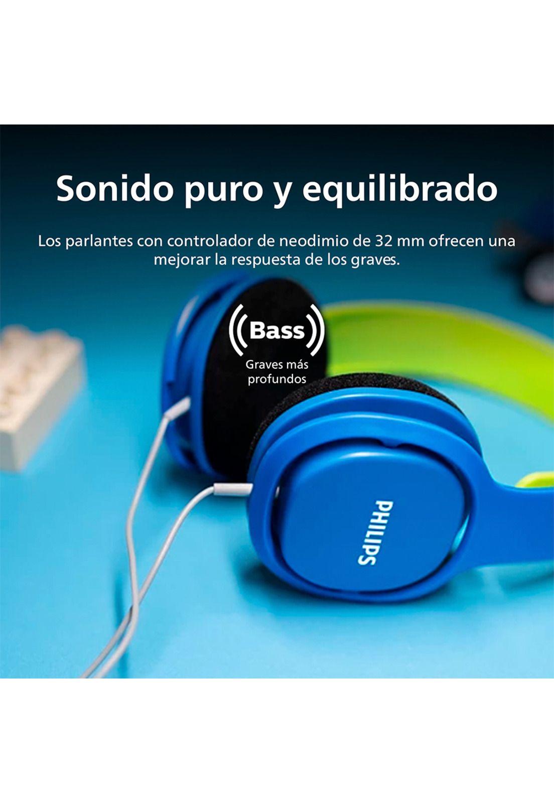 Audífonos para Niños Philips Headphone SHK2000 Azul-1