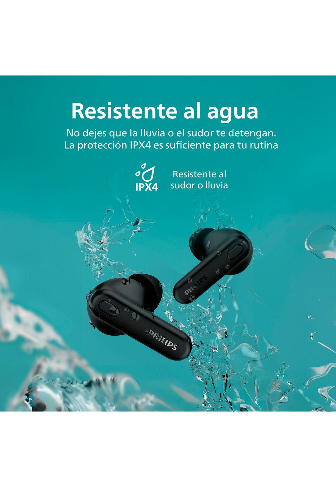 Audífonos Bluetooth Philips TAT1108 TWS Negro-4
