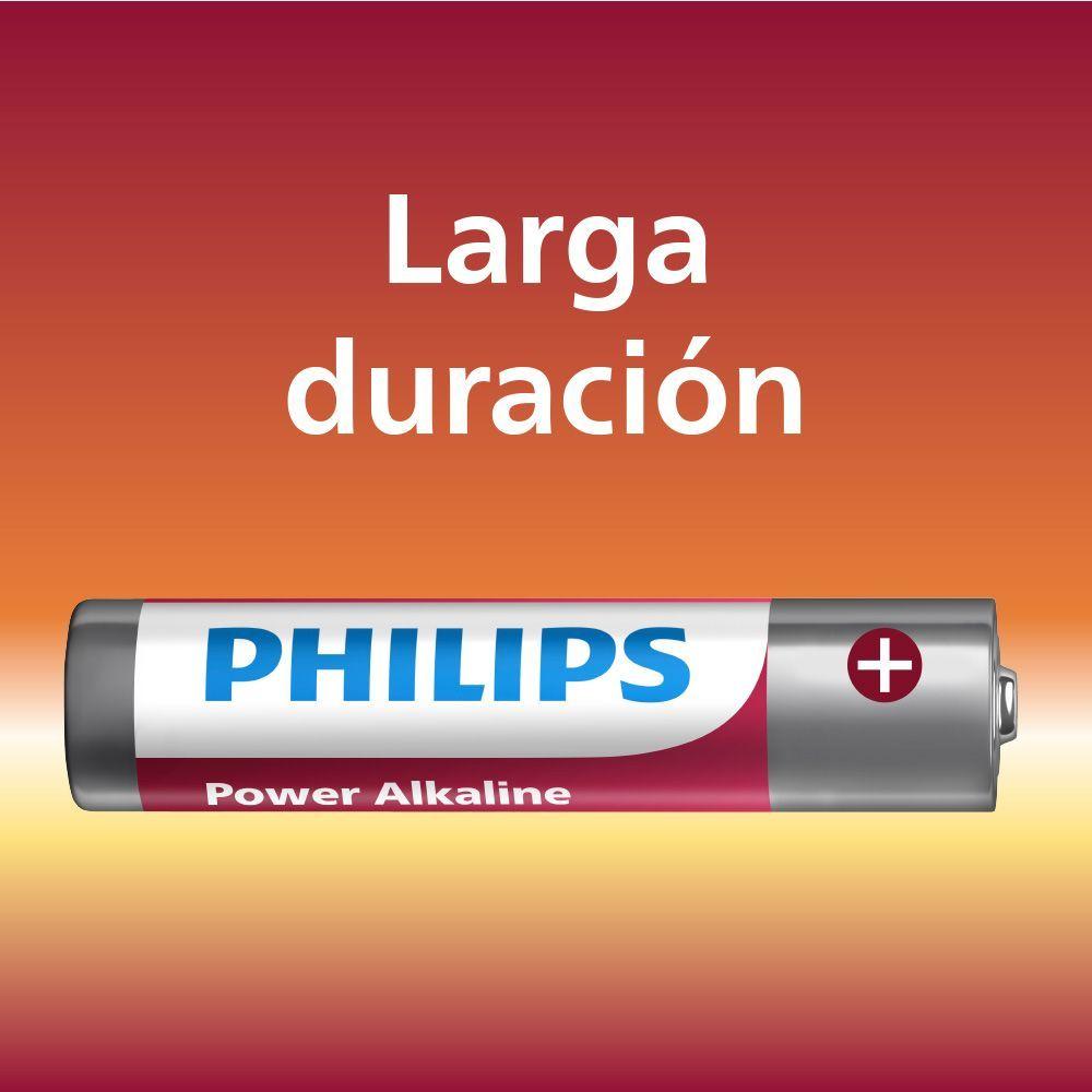 Pilas Alcalinas Blíster AAA x 4 Philips-3