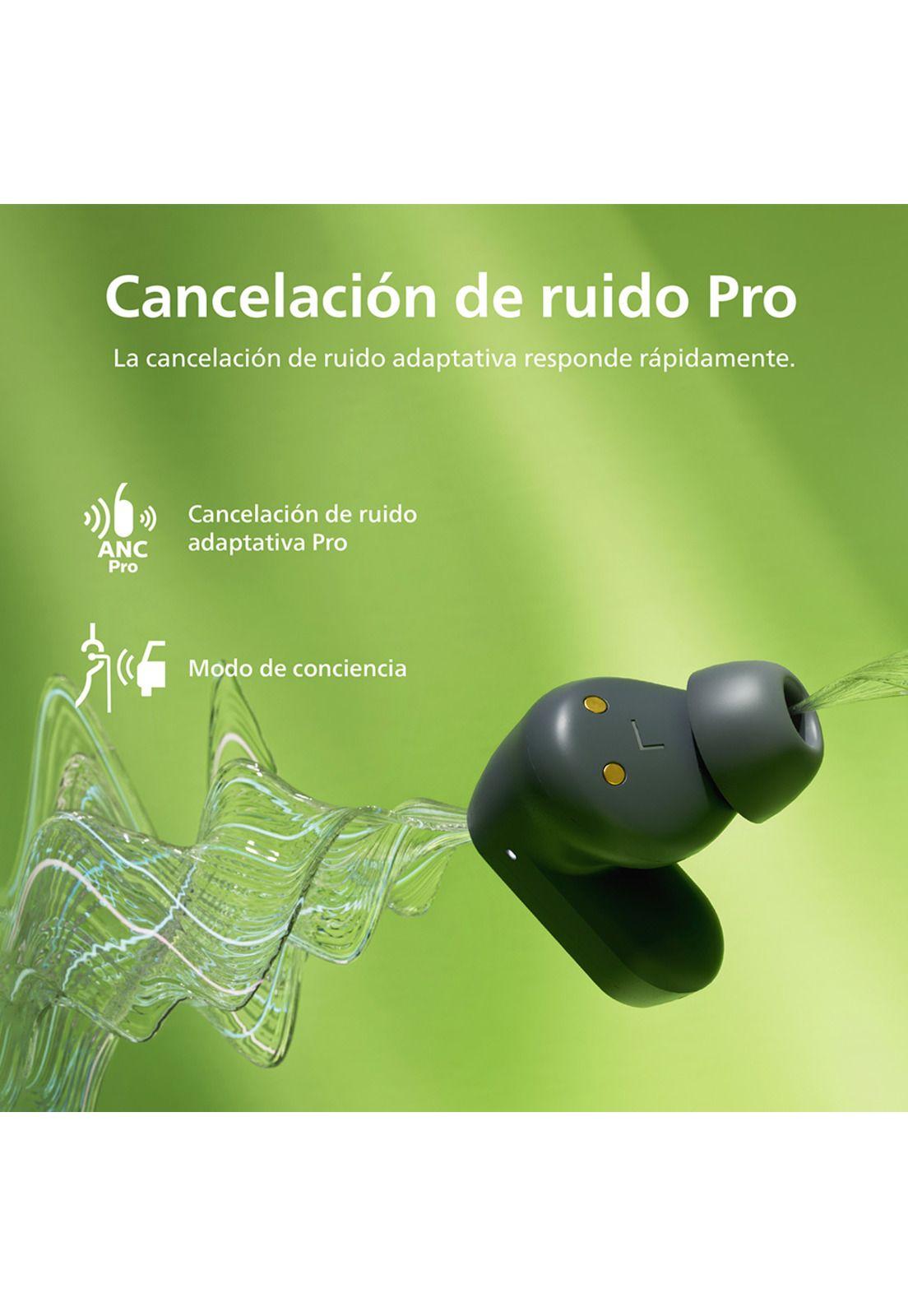 Audífonos Bluetooth Philips Noise Cancelling TAT3509 TWS Gris-3
