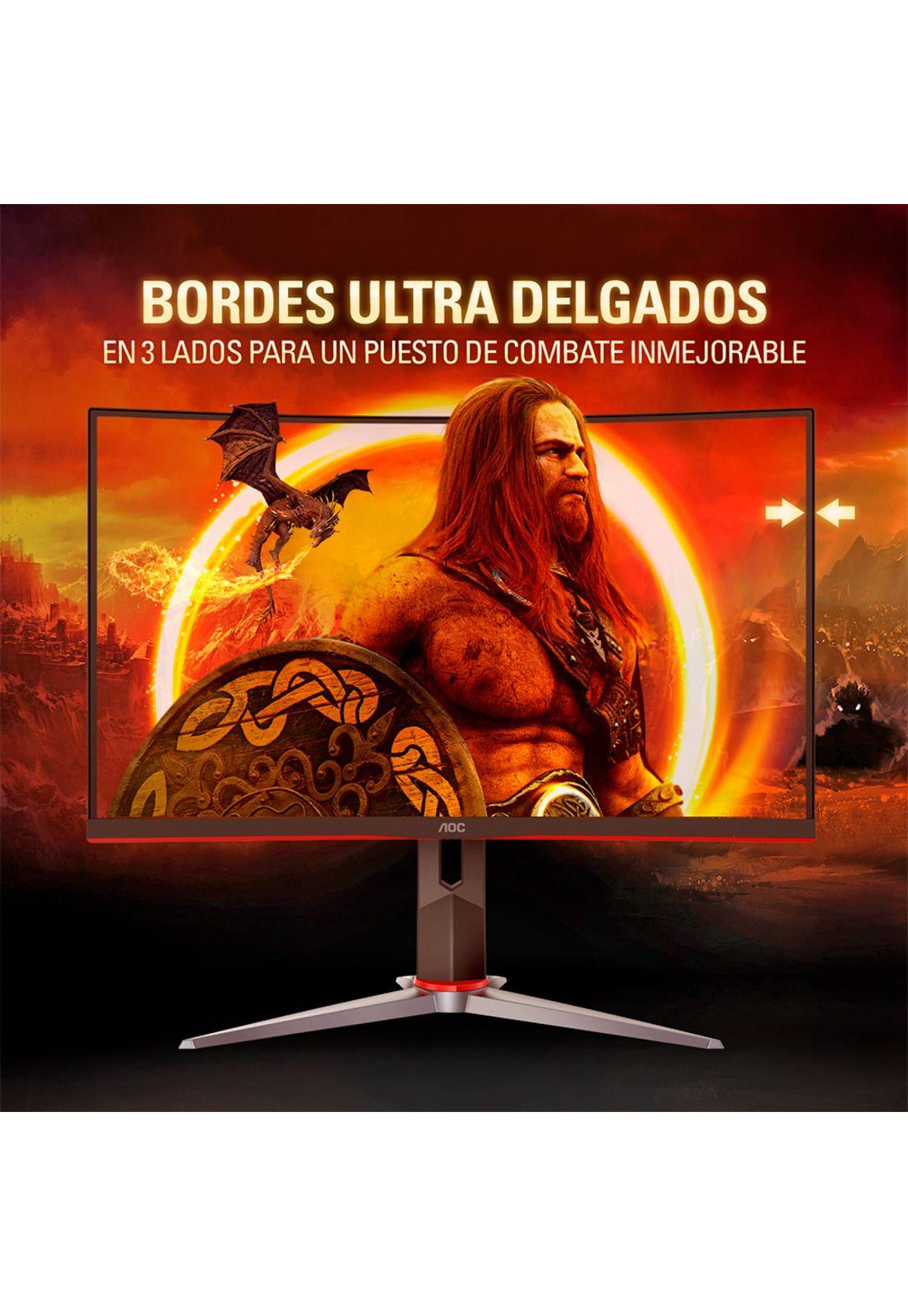 Monitor Curvo 32" AOC C32G2E FHD 165Hz-5