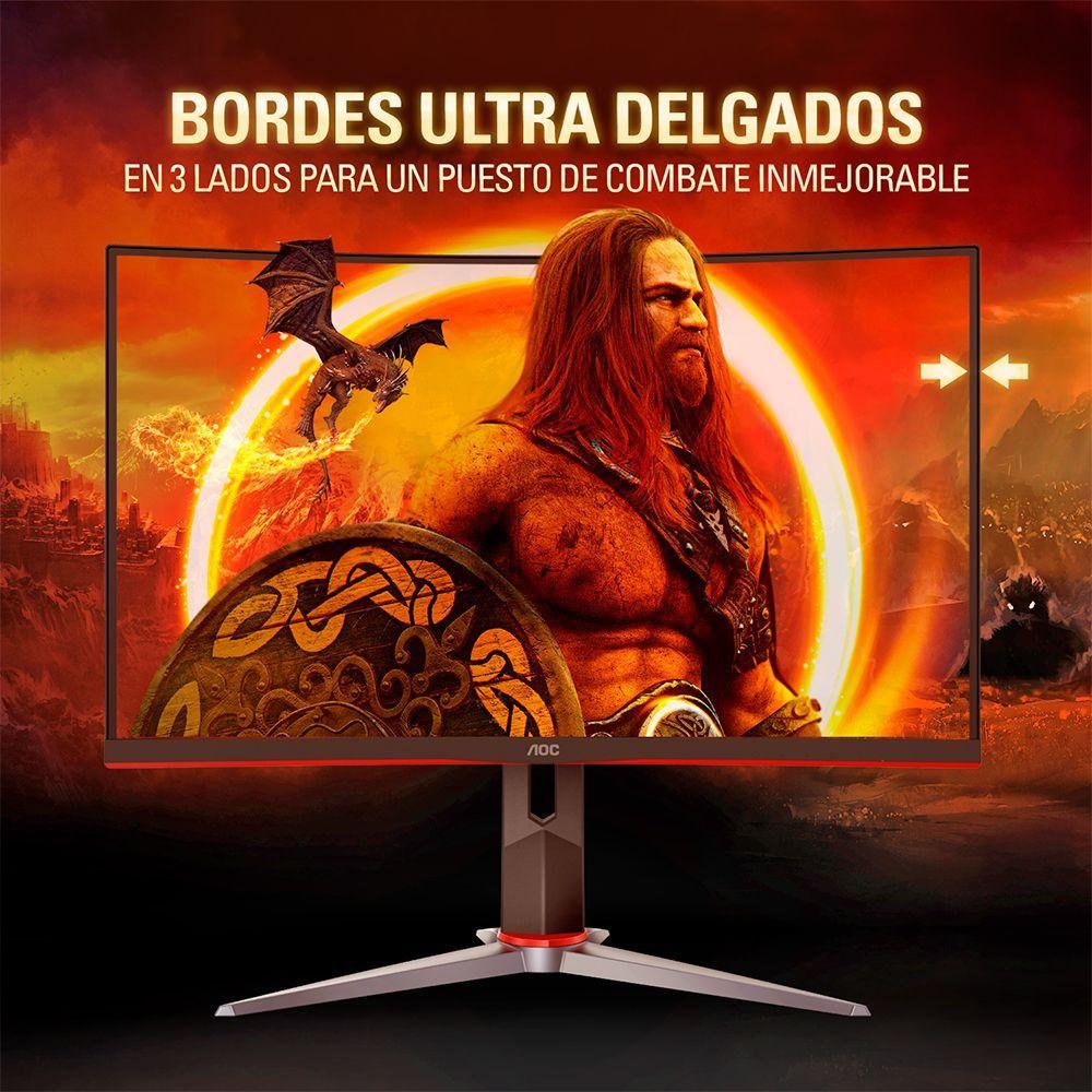 Monitor Curvo 32" AOC C32G2E FHD 165Hz-5