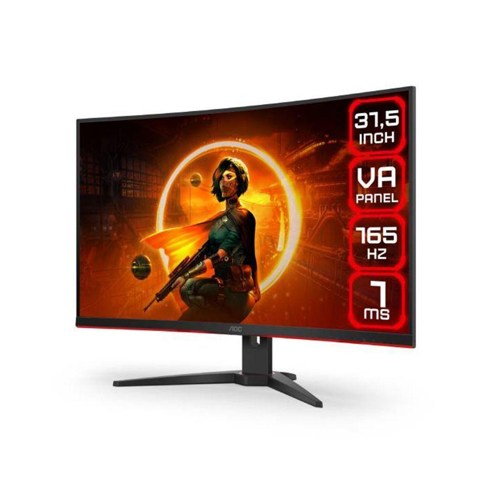 Monitor Curvo 32" AOC C32G2E FHD 165Hz-6