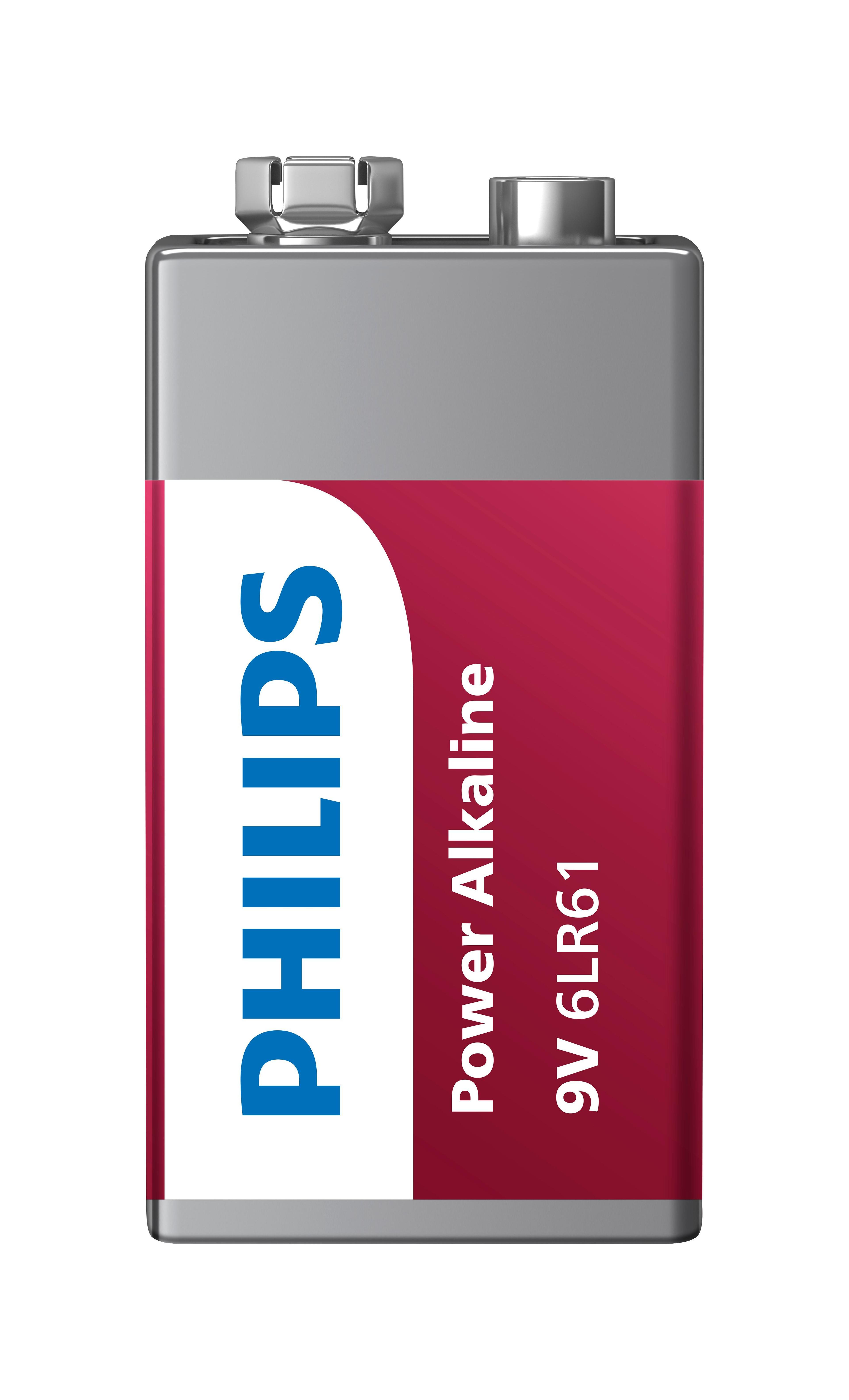 Batería Alcalina Blister 9Vx1 Philips-1