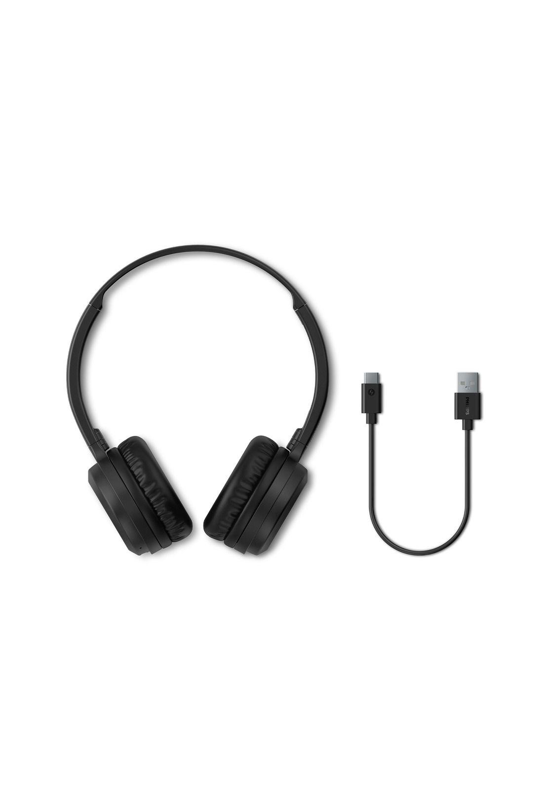 Audífonos Bluetooth Philips TAH1108 Headphone Negro-7