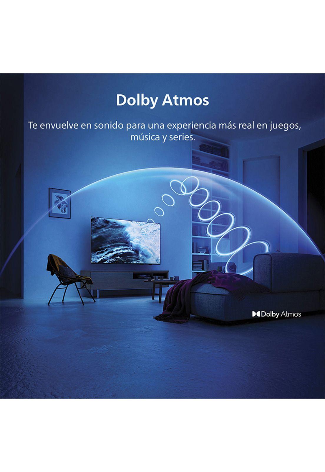 Ambilight TV 55" Philips QLED 4K UHD 55PUD8250-5