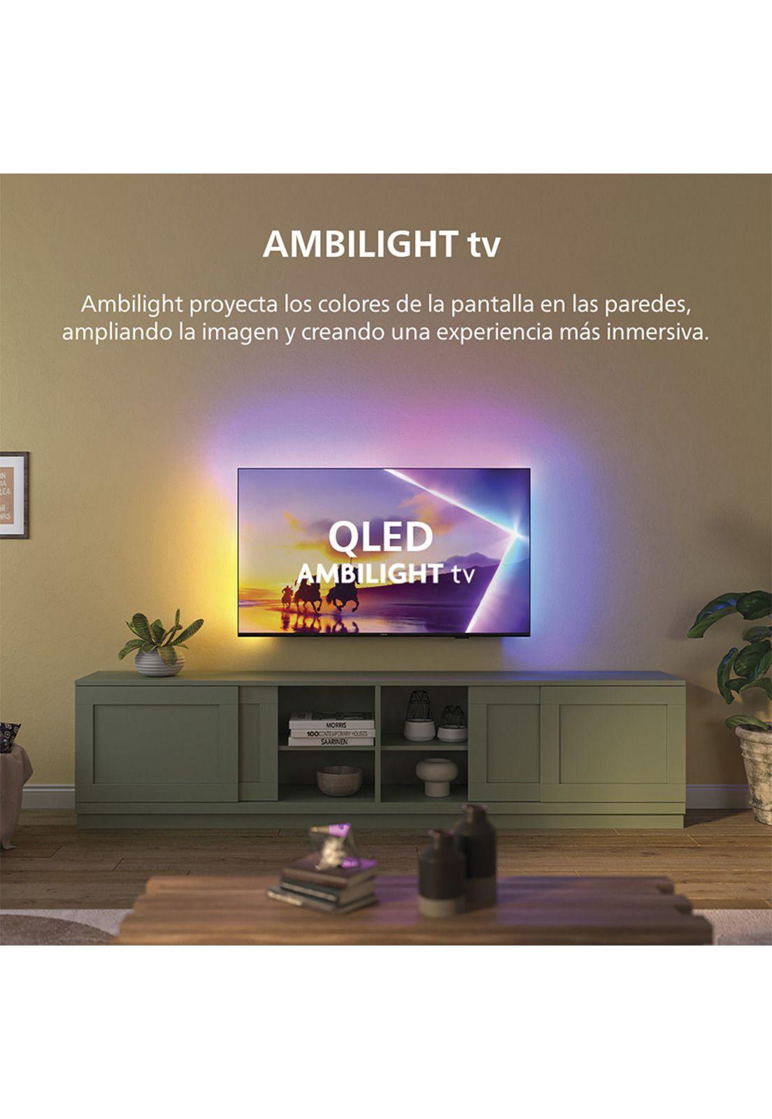 Ambilight TV 55" Philips QLED 4K UHD 55PUD8250-2