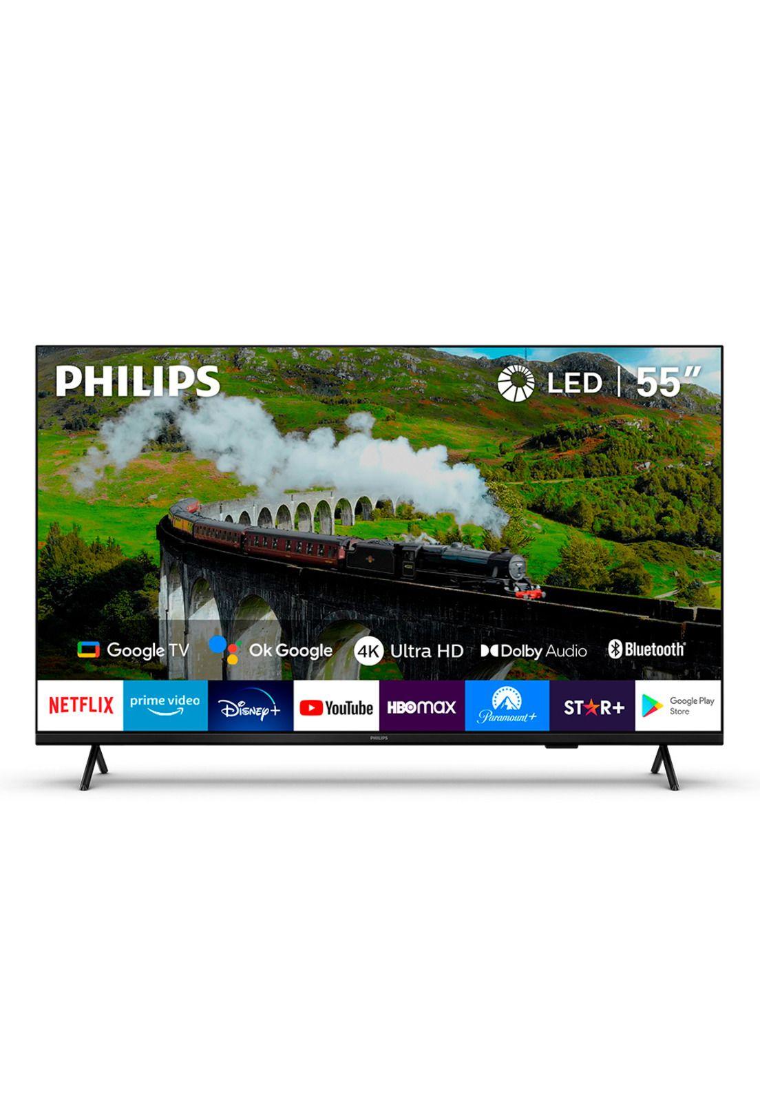 Smart TV 55" Philips Led 4K UHD 55PUD7408-0