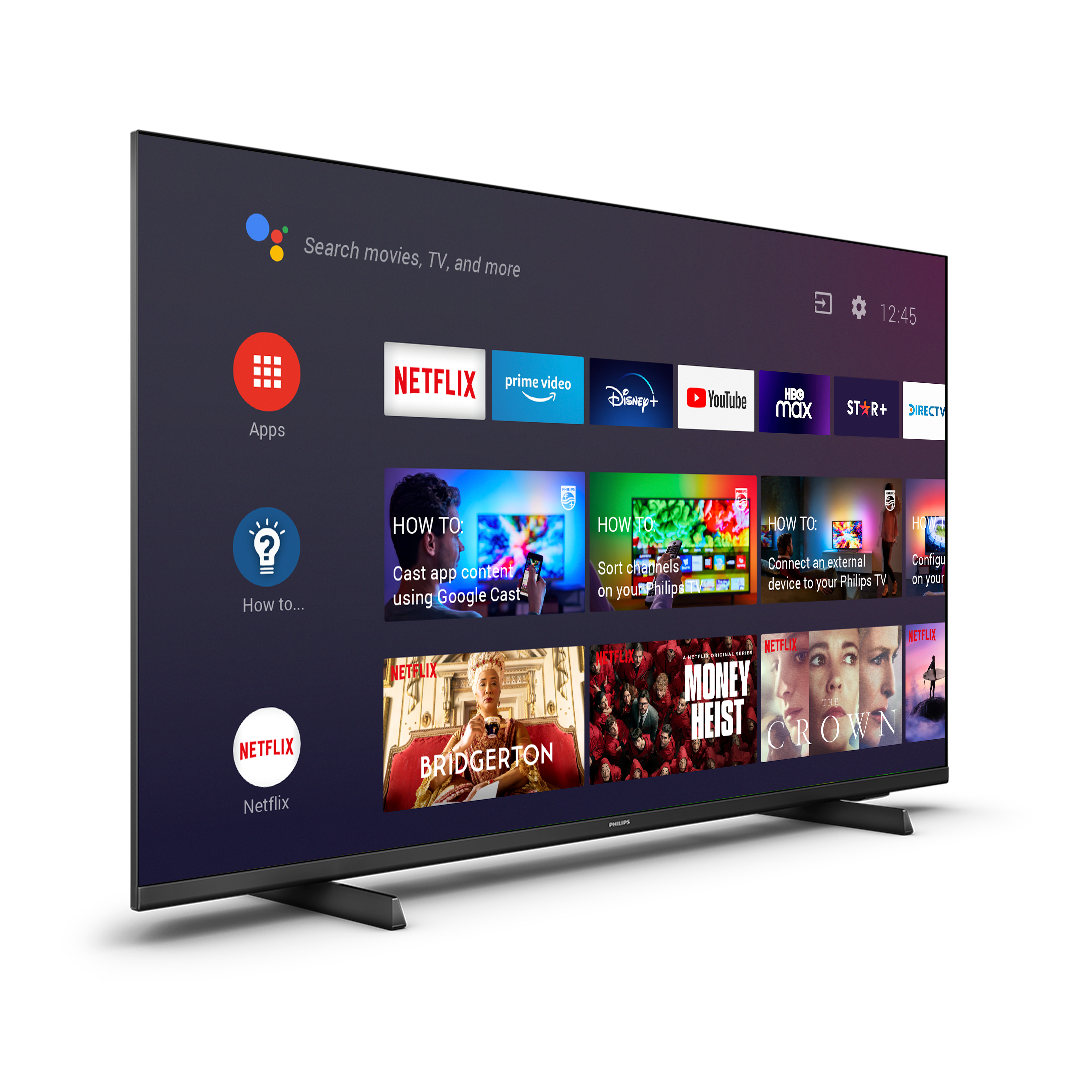 LED Philips 50” UHD 4K 50PUD7406 Android Smart TV-2