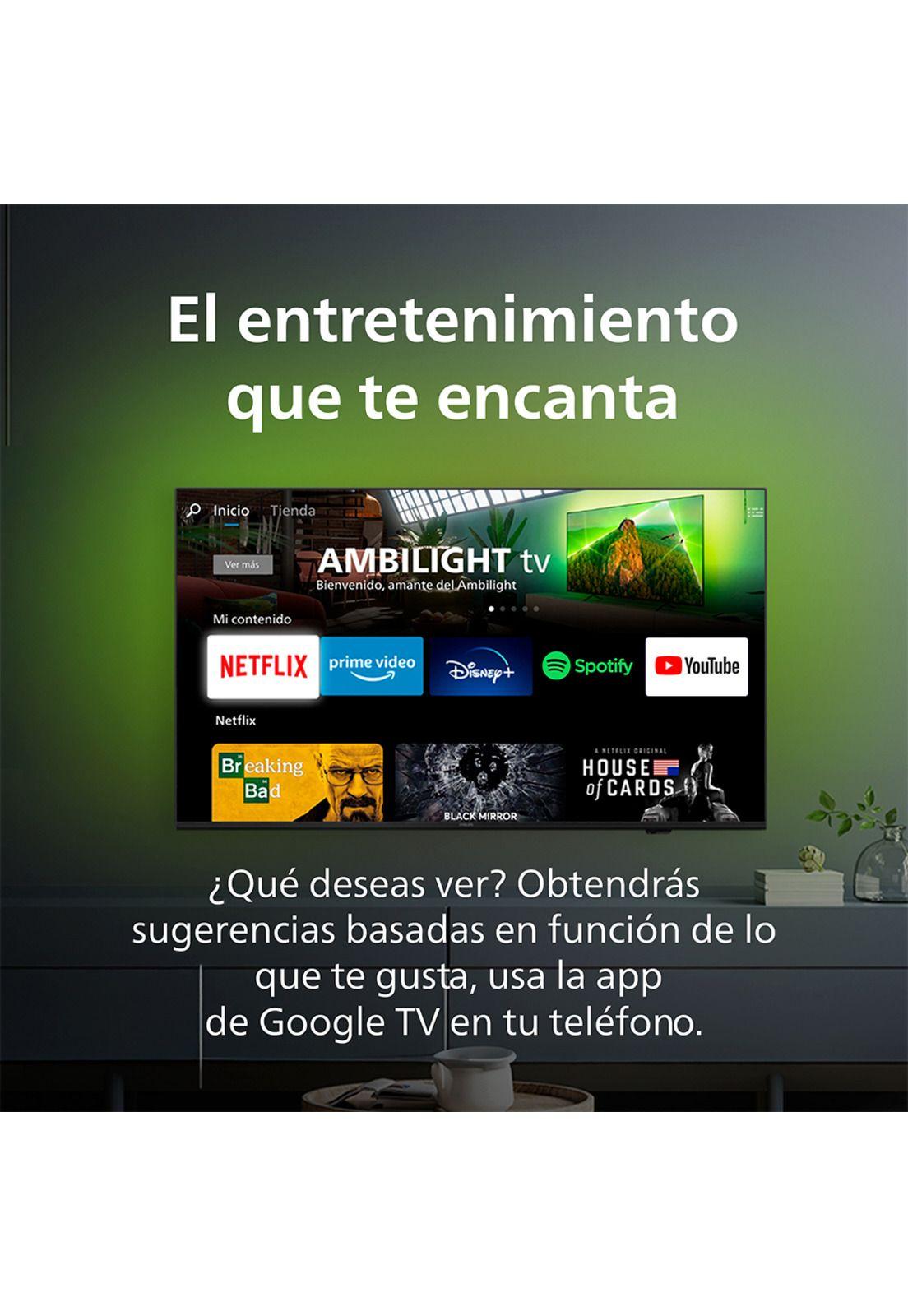 Ambilight TV 50" Philips LED 4K UHD 50PUD7908-1