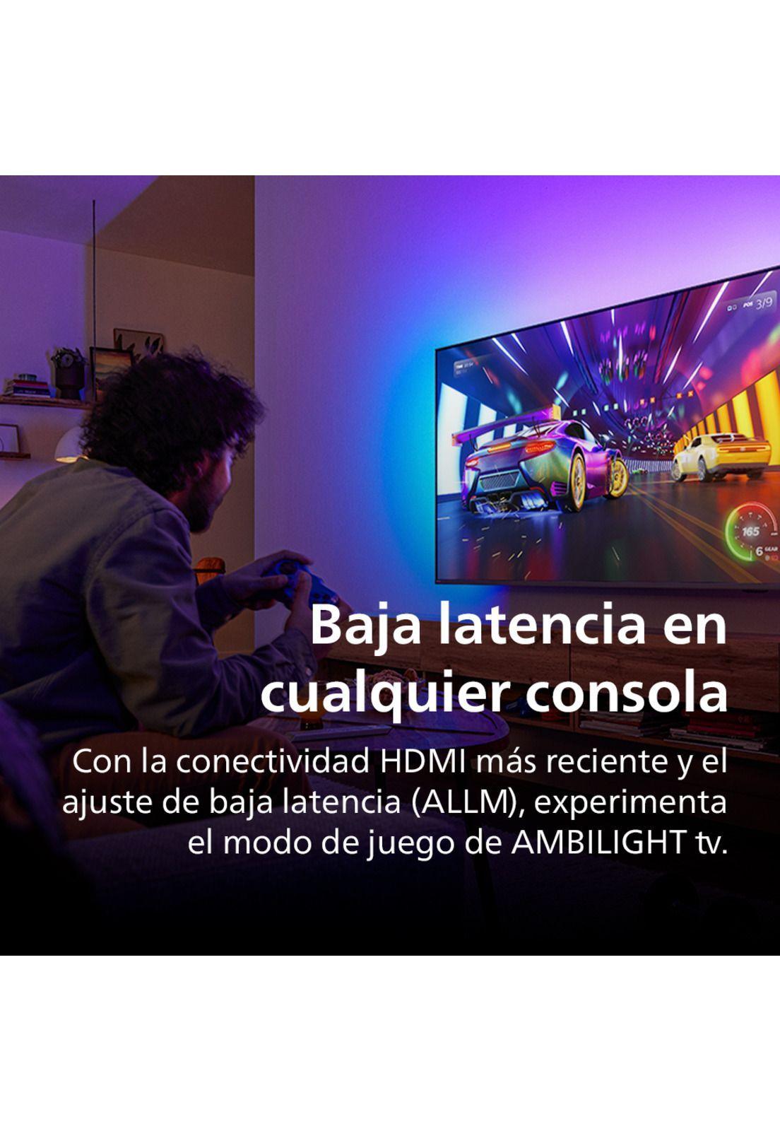 Ambilight TV 50" Philips LED 4K UHD 50PUD7908-4