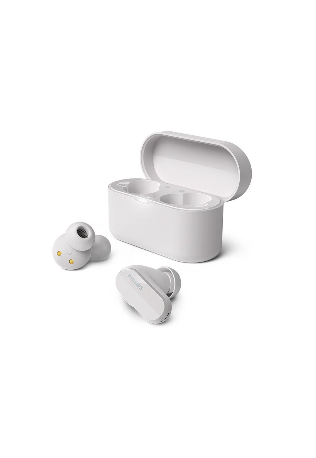 Audífonos Bluetooth Philips Noise Cancelling TAT3508 Blanco-0