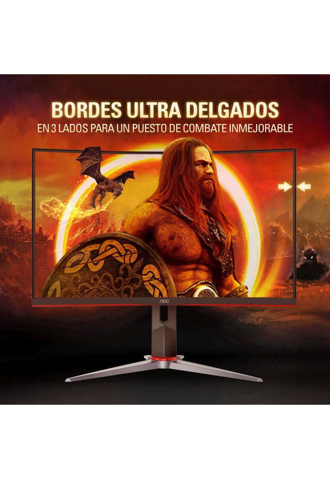 Monitor Gamer Curvo 27" AOC C27G2 27" Full HD-5