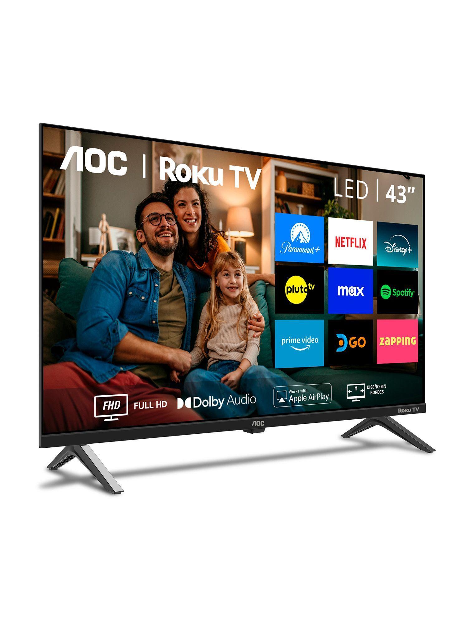AOC Roku TV LED 43” FHD Smart TV 43S5045-2
