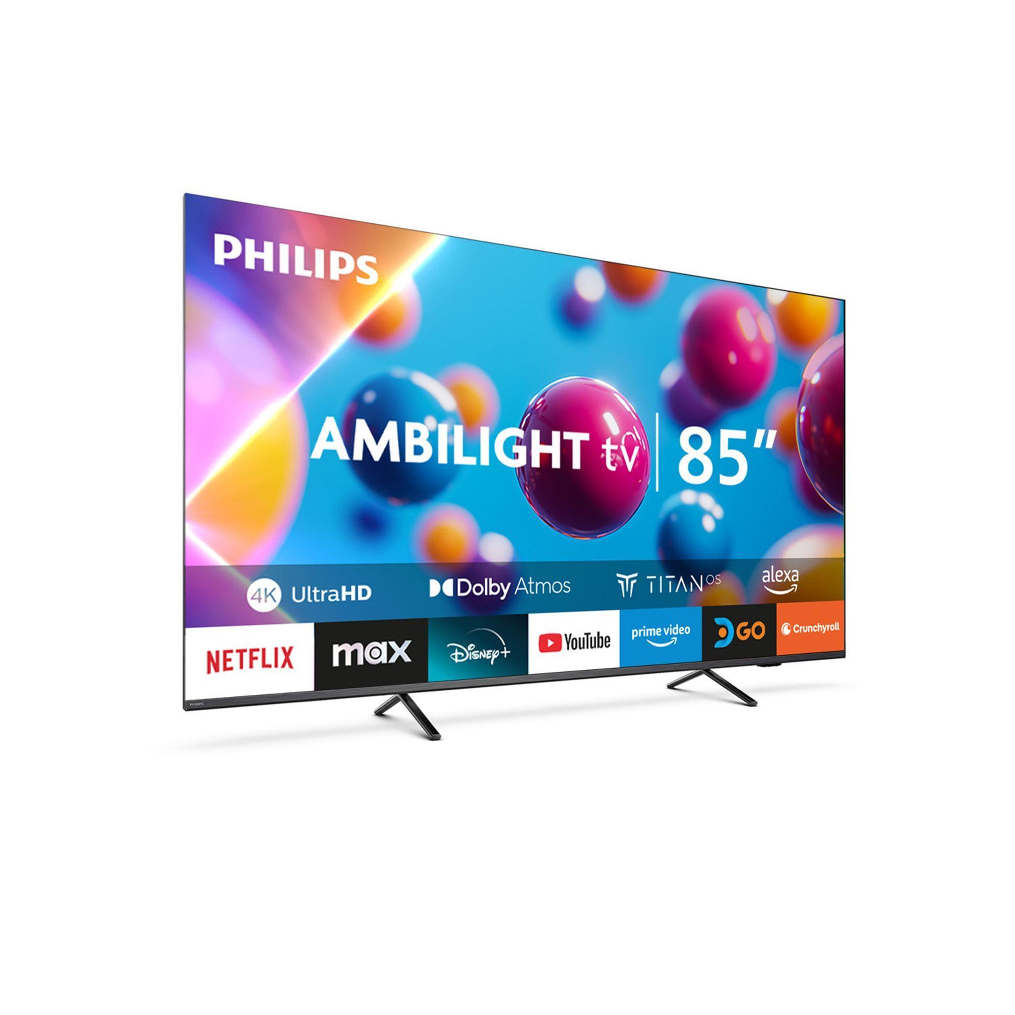 Smart TV LED Philips 85" Ambilight TV 4K UHD 85PUD8209-2
