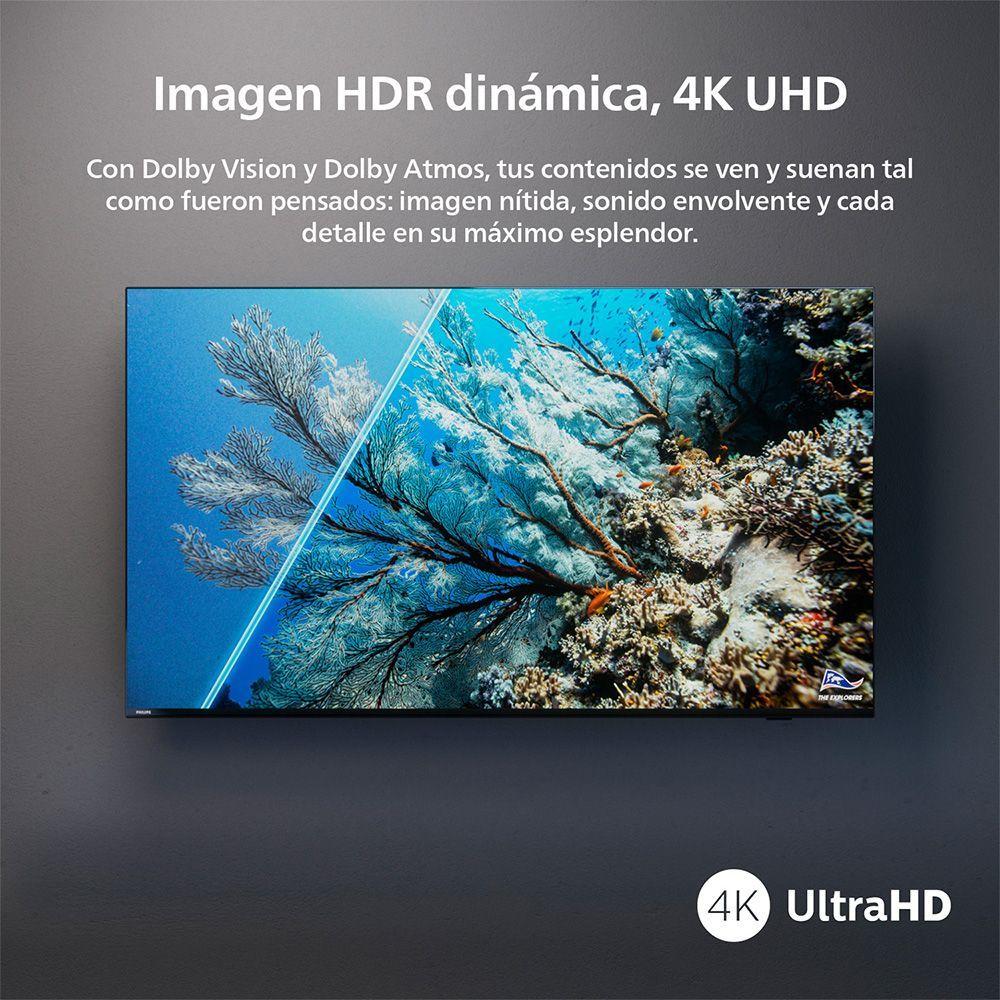 Smart TV LED Philips 85" Ambilight TV 4K UHD 85PUD8209-4