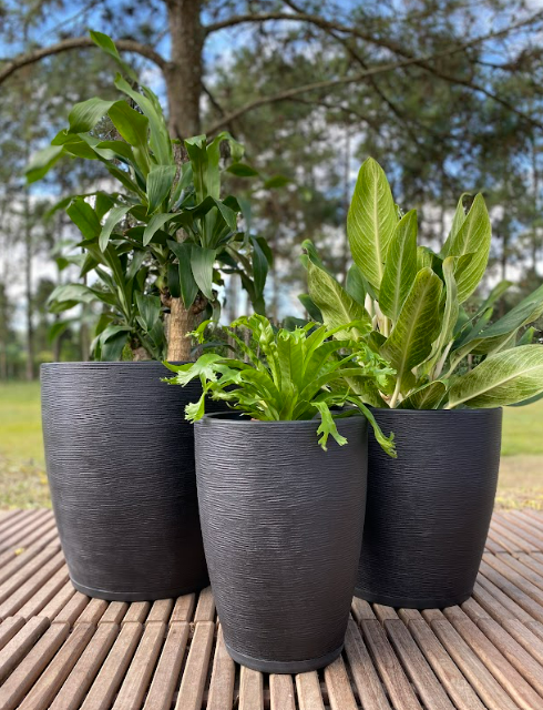 MACETERO FLORIDIS AMSTERDAM NEGRO 44CM DE ALTO-2