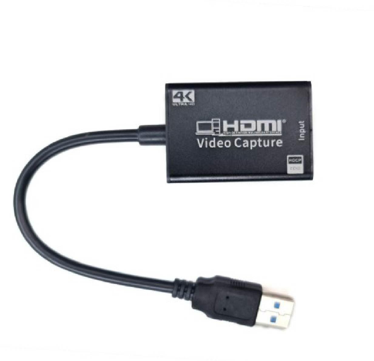 Capturadora de Video HDMI con cable USB4K-0