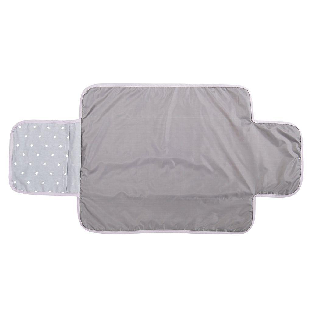 Mudador Portátil Lino Gris-2
