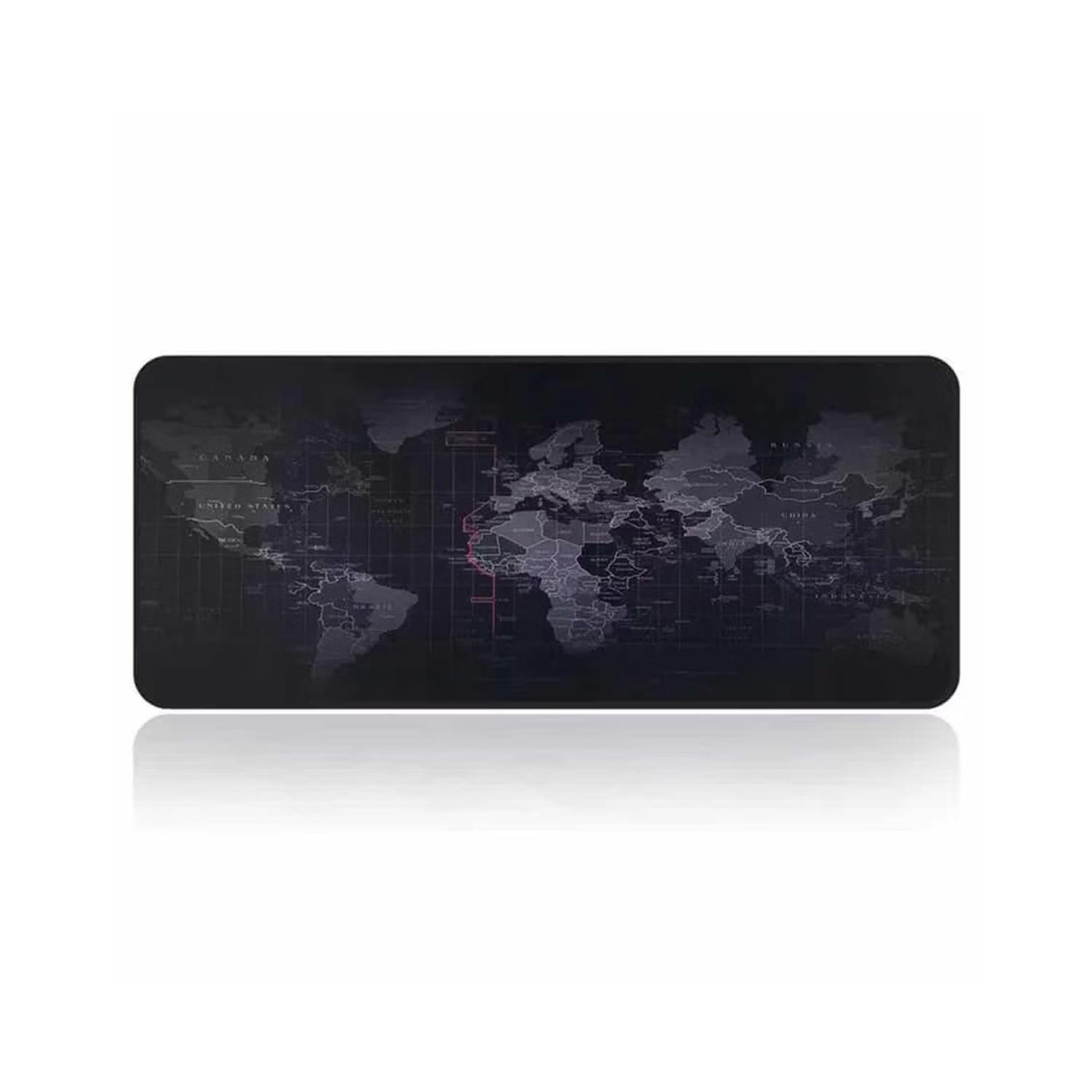 Mouse Pad Diseño Mapa Mundo De 90X40X3-1
