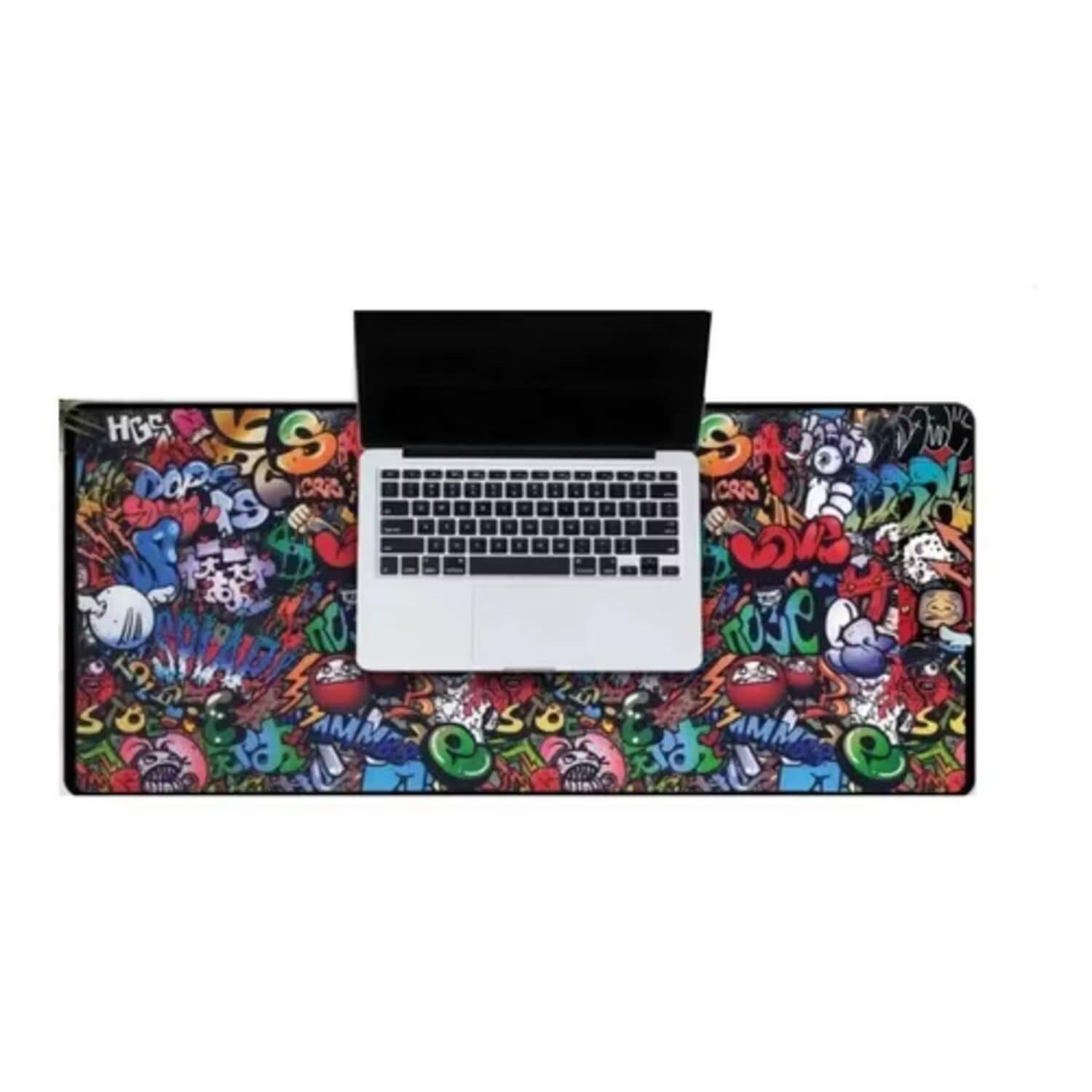 Mouse Pad Diseño Graffiti De 80X30Cm-1