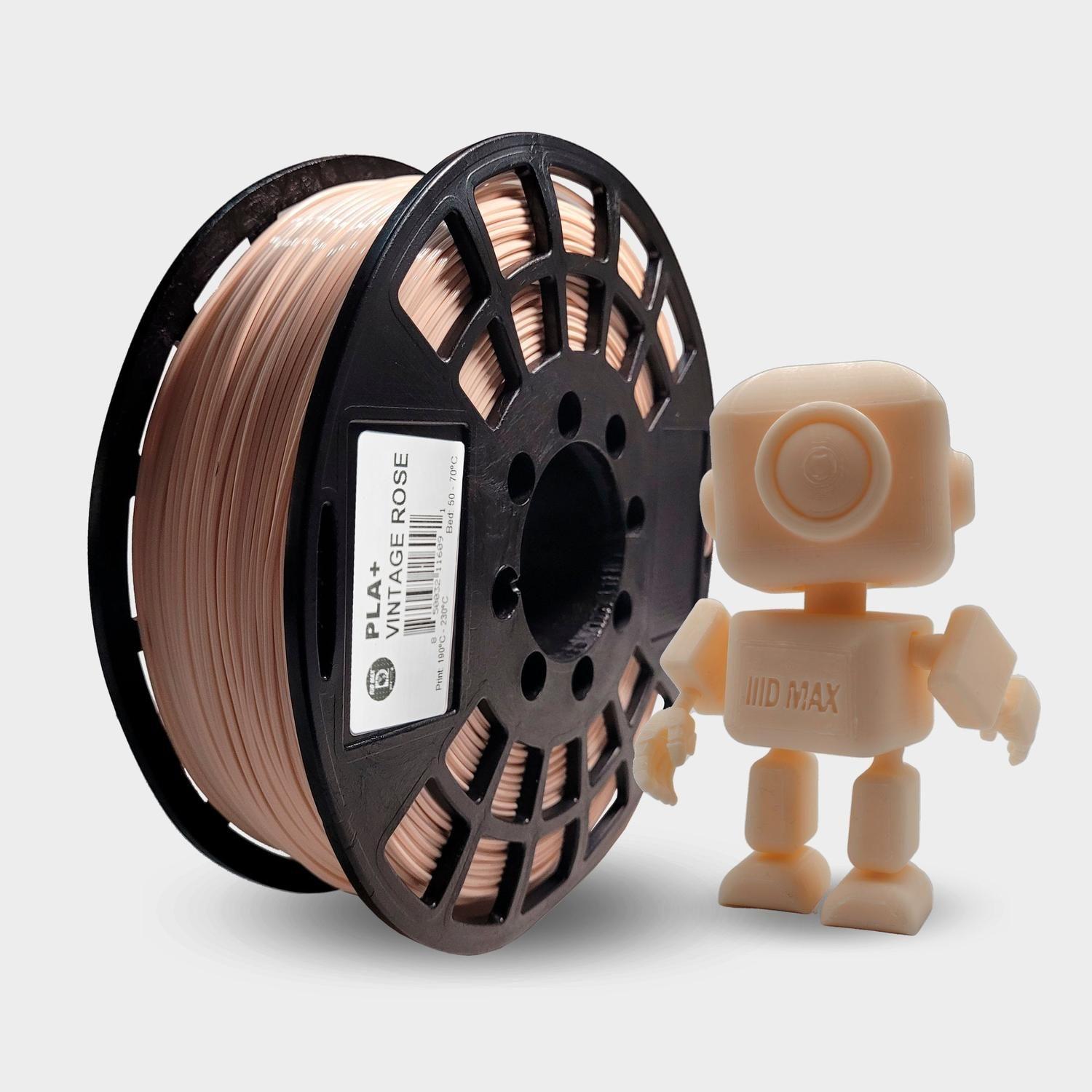 Filamento 3D Pla+ Rosado Vintage-0