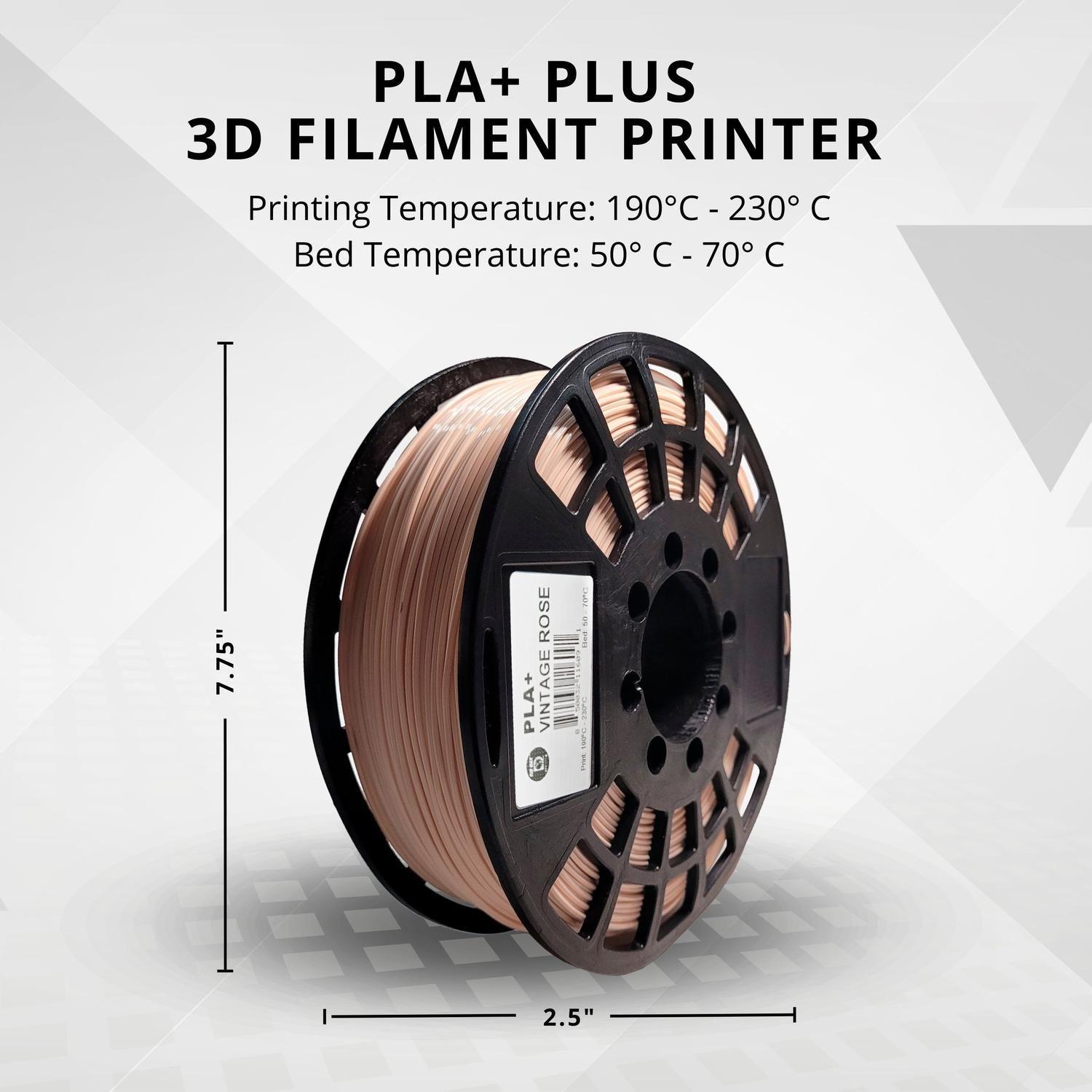 Filamento 3D Pla+ Rosado Vintage-1