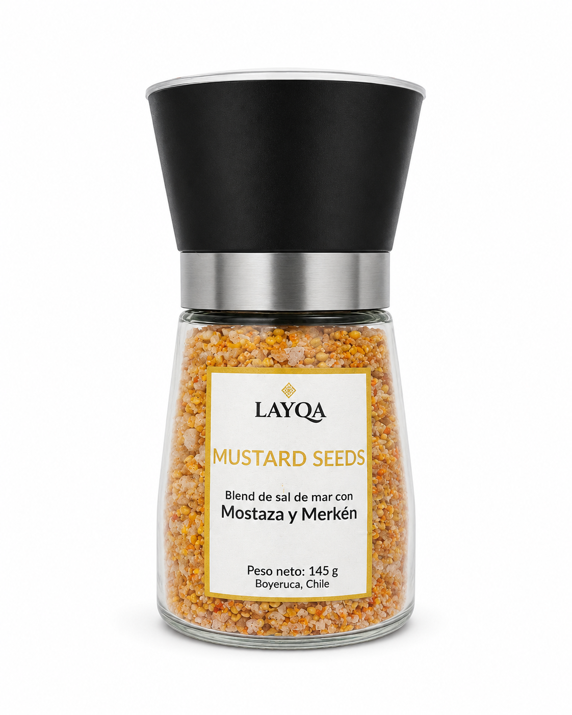 Sal de Mar con Mostaza y Merk n Mustard Seeds Layqa 145 g-0