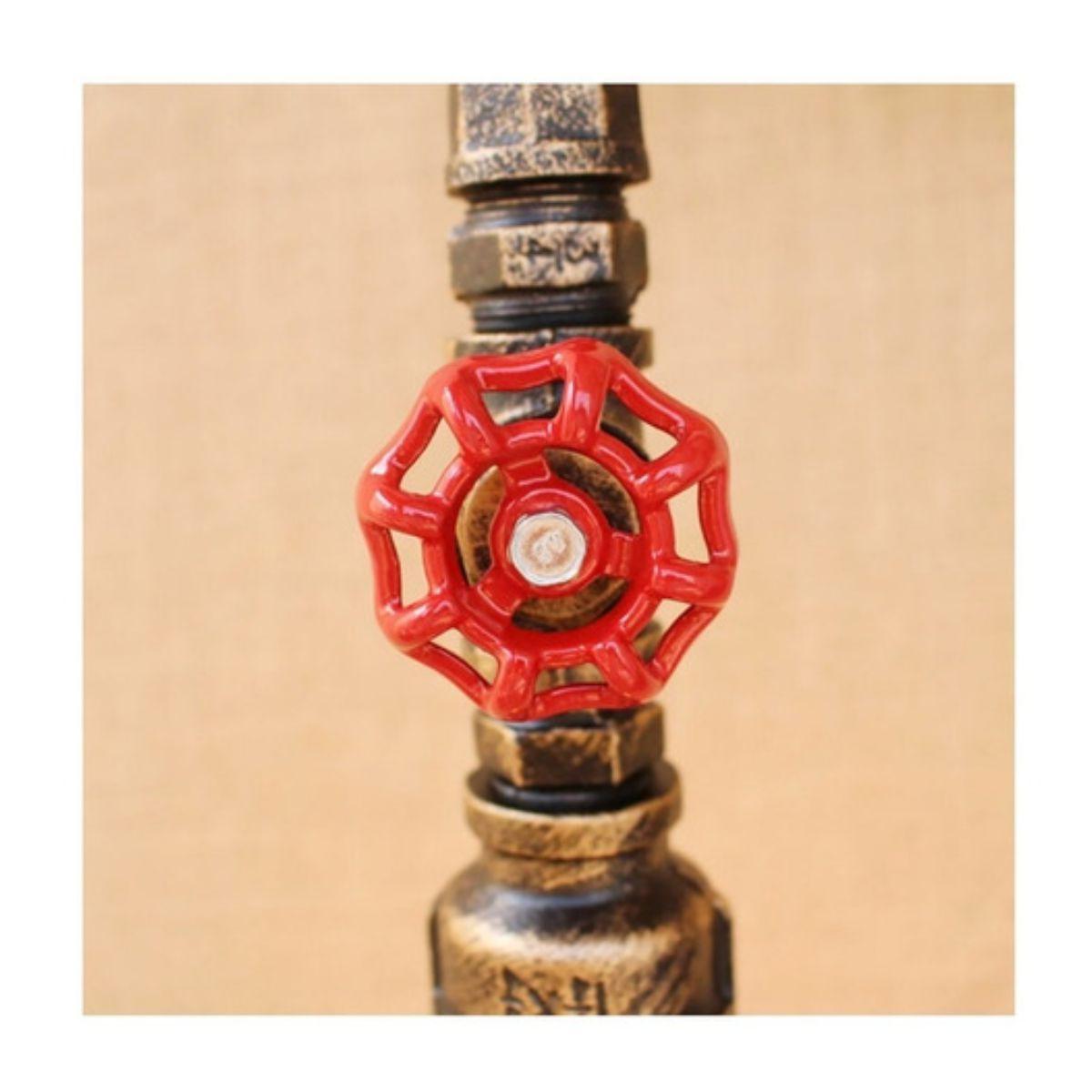 Lampara Colgante Industrial Tubo E27 Bronce-3