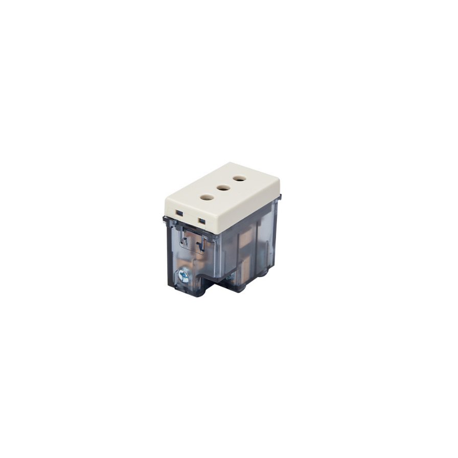Modulo Enchufe Tomacorriente 10a 250v Sec Stanford Champagne-0